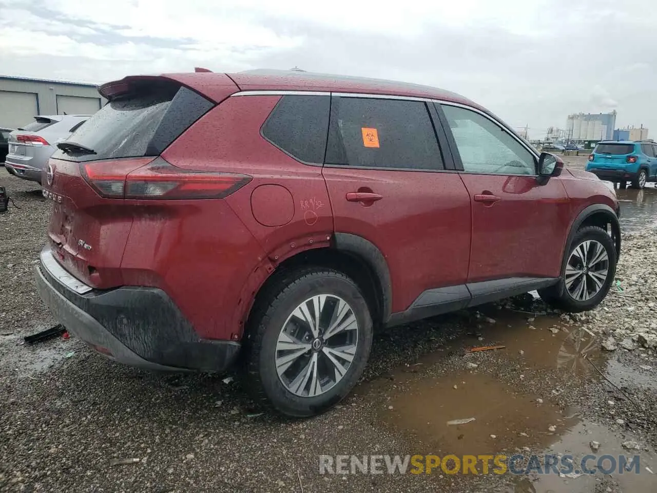 3 Фотография поврежденного автомобиля JN8AT3BB1MW227975 NISSAN ROGUE 2021