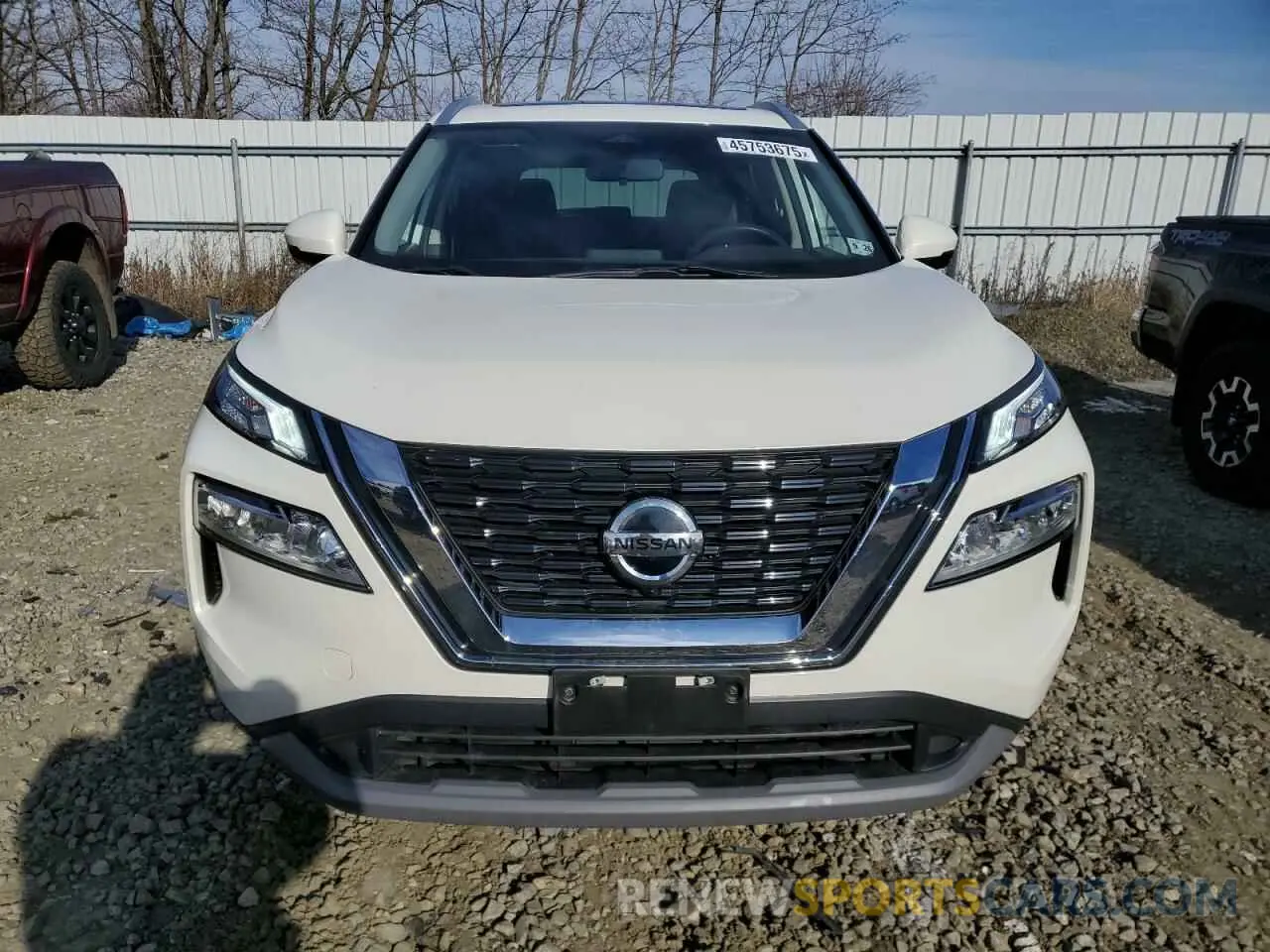 5 Photograph of a damaged car JN8AT3BB1MW234361 NISSAN ROGUE 2021
