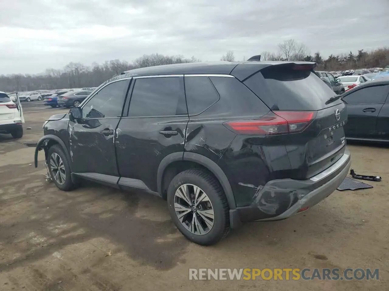 2 Фотография поврежденного автомобиля JN8AT3BB1MW236353 NISSAN ROGUE 2021