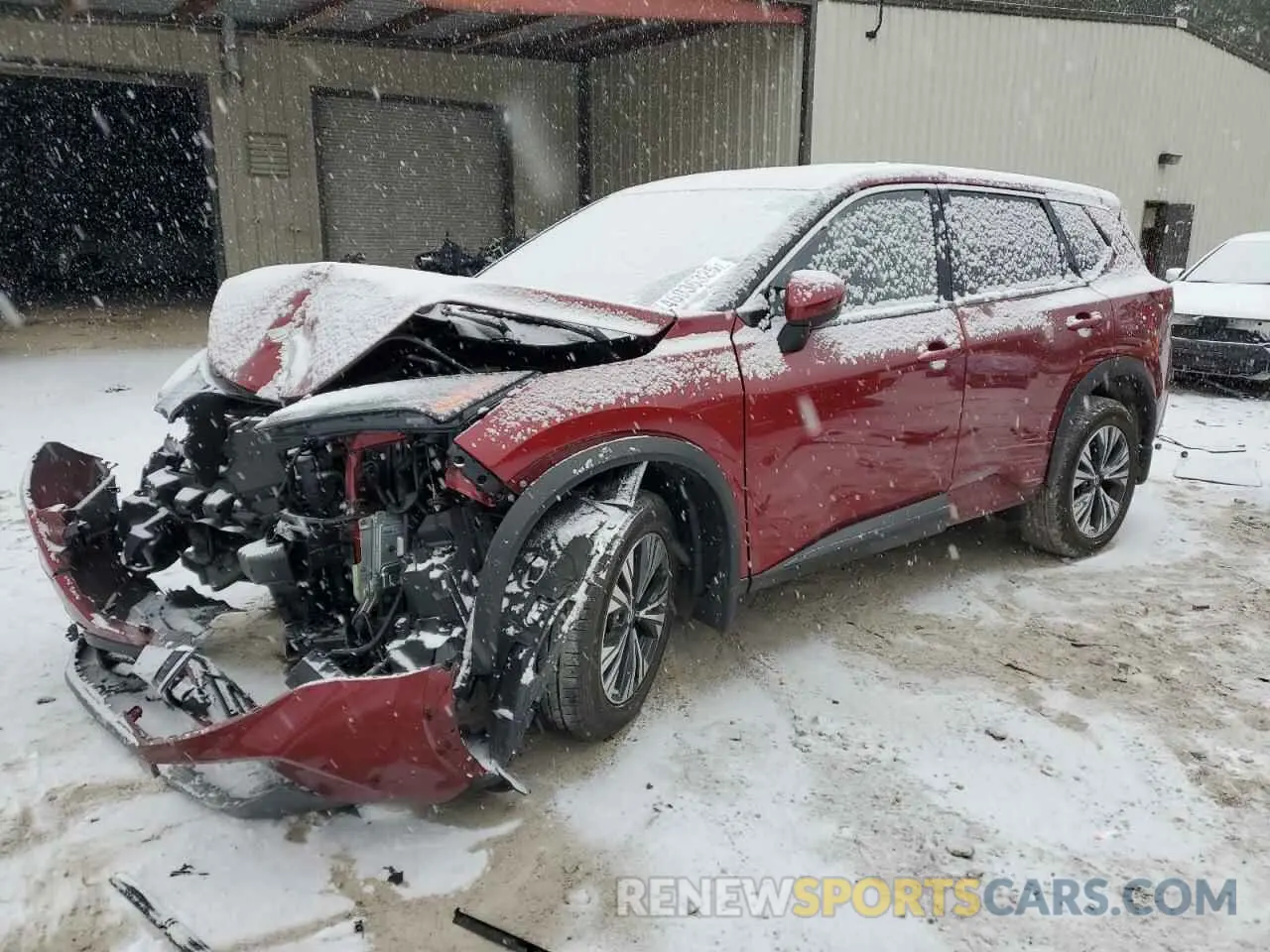 1 Фотография поврежденного автомобиля JN8AT3BB2MW210019 NISSAN ROGUE 2021