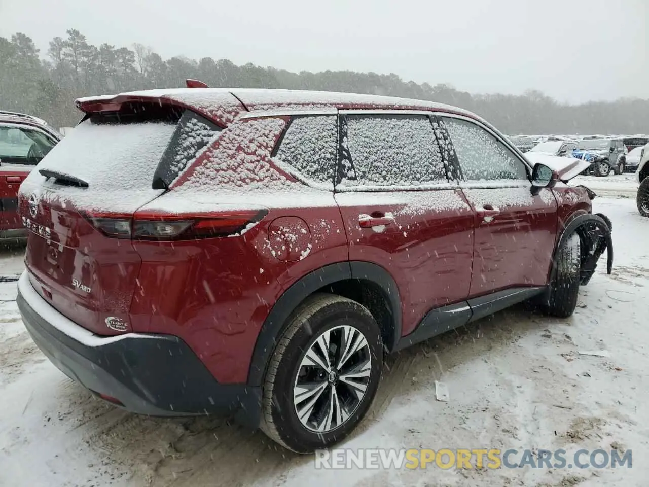 3 Фотография поврежденного автомобиля JN8AT3BB2MW210019 NISSAN ROGUE 2021