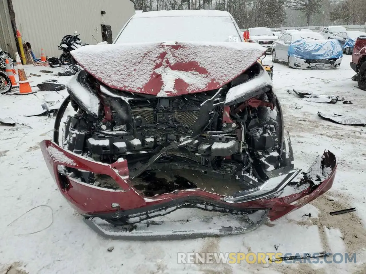 5 Фотография поврежденного автомобиля JN8AT3BB2MW210019 NISSAN ROGUE 2021