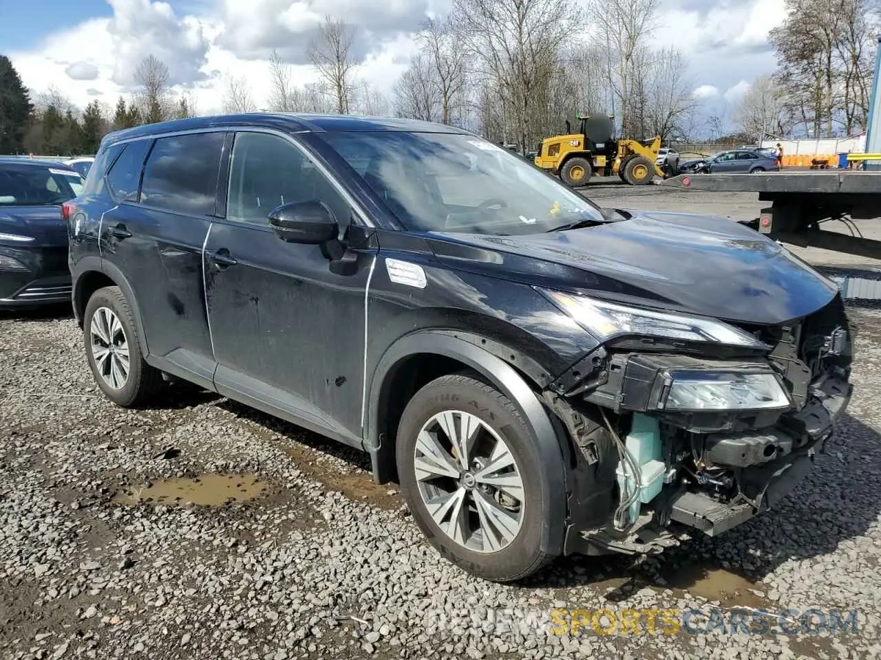 4 Фотография поврежденного автомобиля JN8AT3BB2MW221814 NISSAN ROGUE 2021