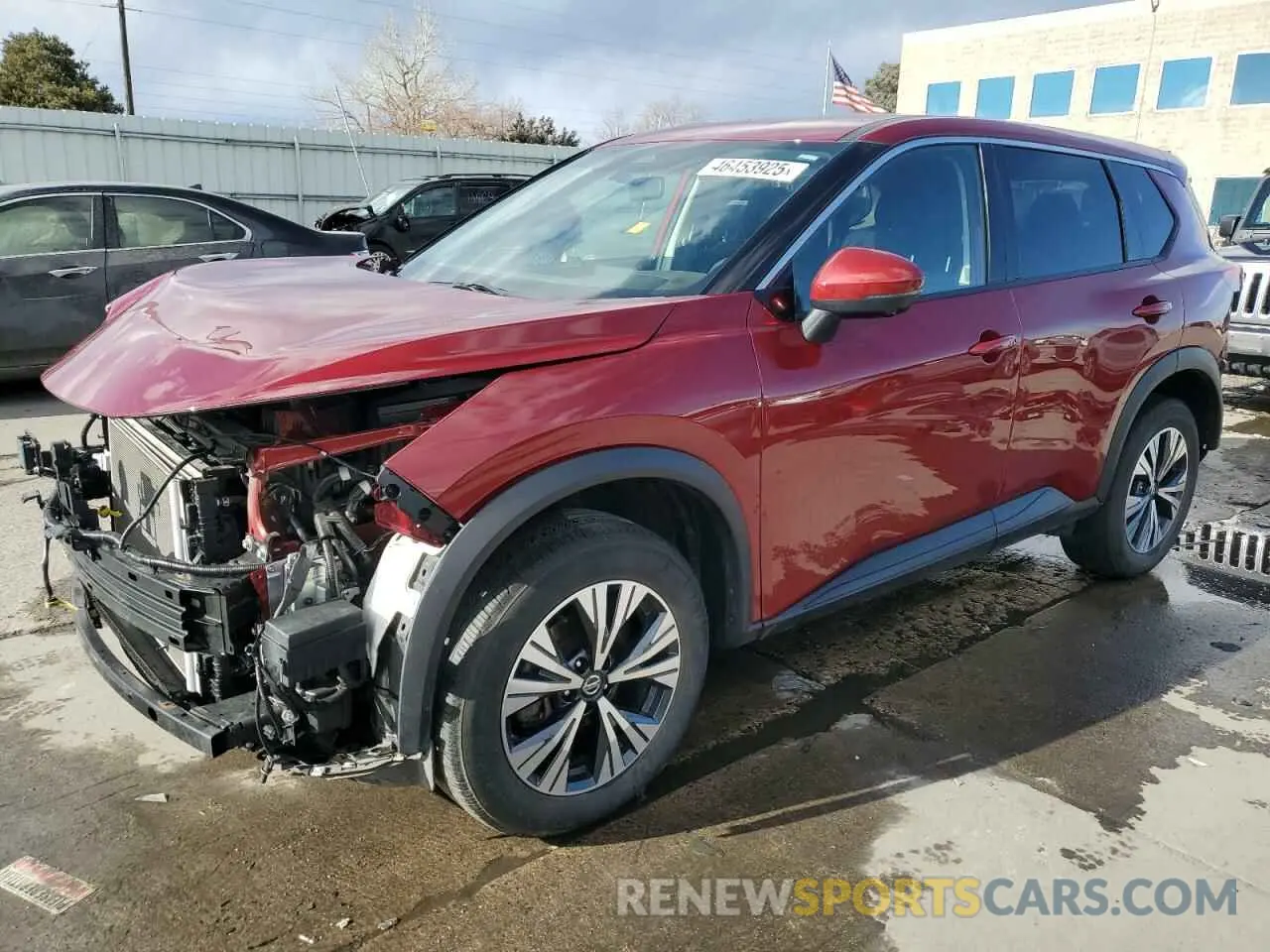 1 Фотография поврежденного автомобиля JN8AT3BB3MW227220 NISSAN ROGUE 2021