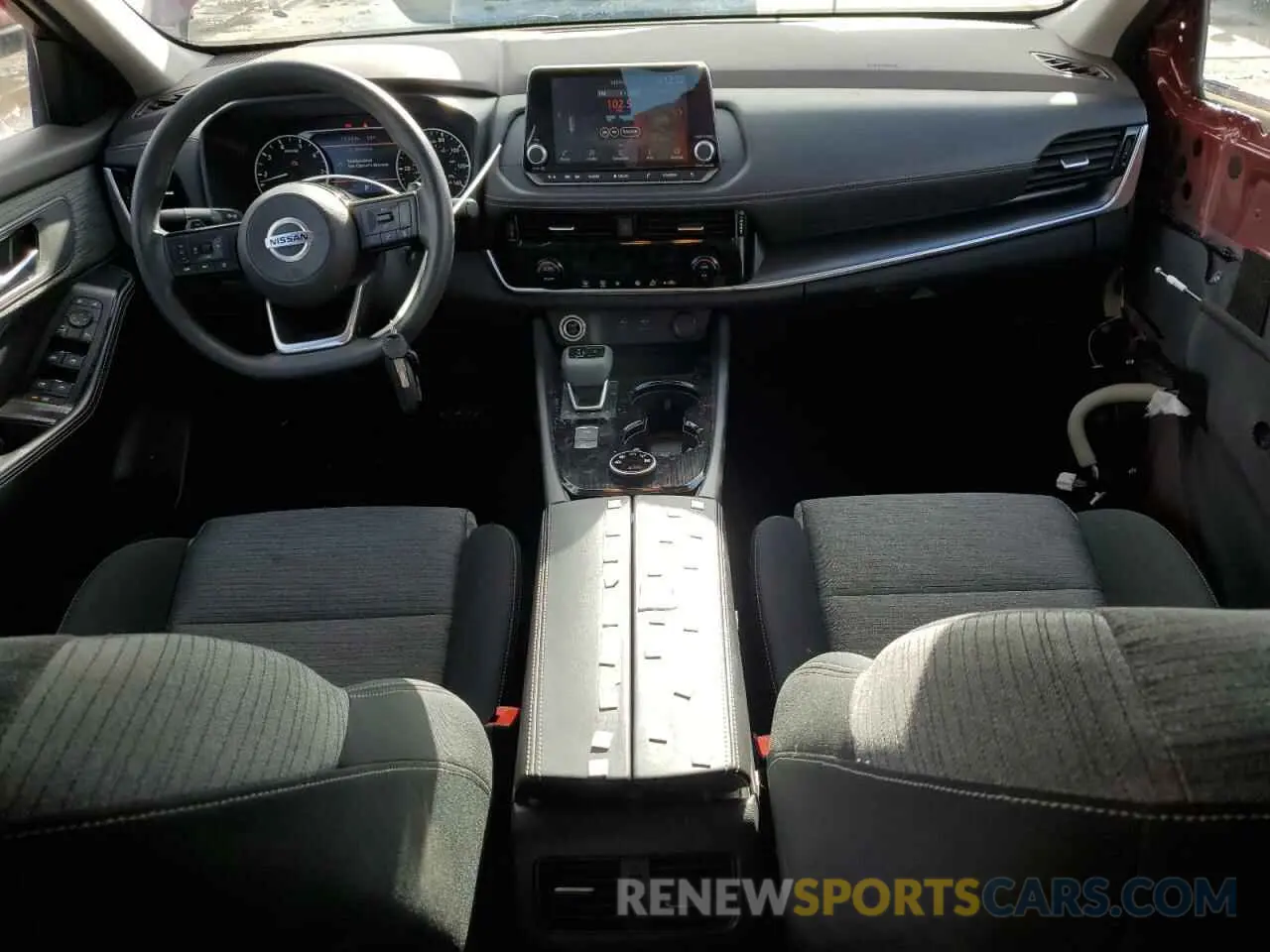 8 Фотография поврежденного автомобиля JN8AT3BB3MW227220 NISSAN ROGUE 2021
