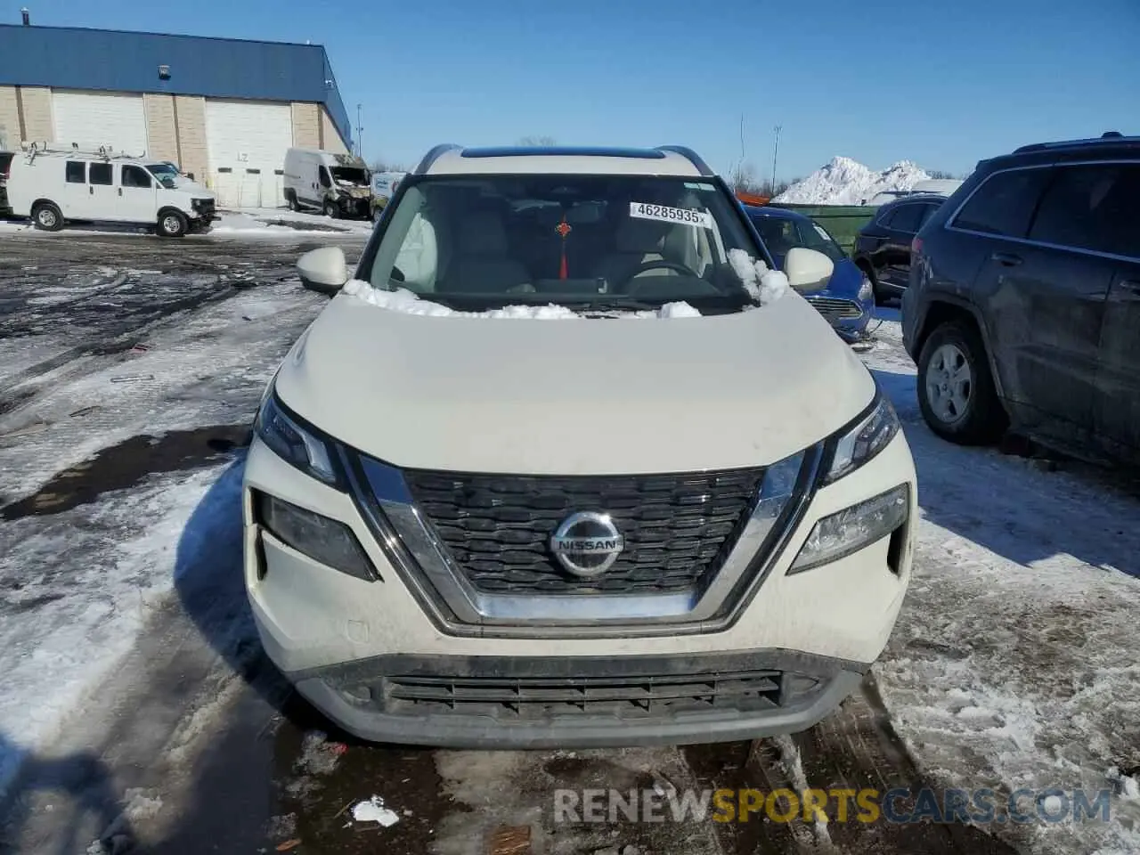 5 Photograph of a damaged car JN8AT3BB3MW232868 NISSAN ROGUE 2021