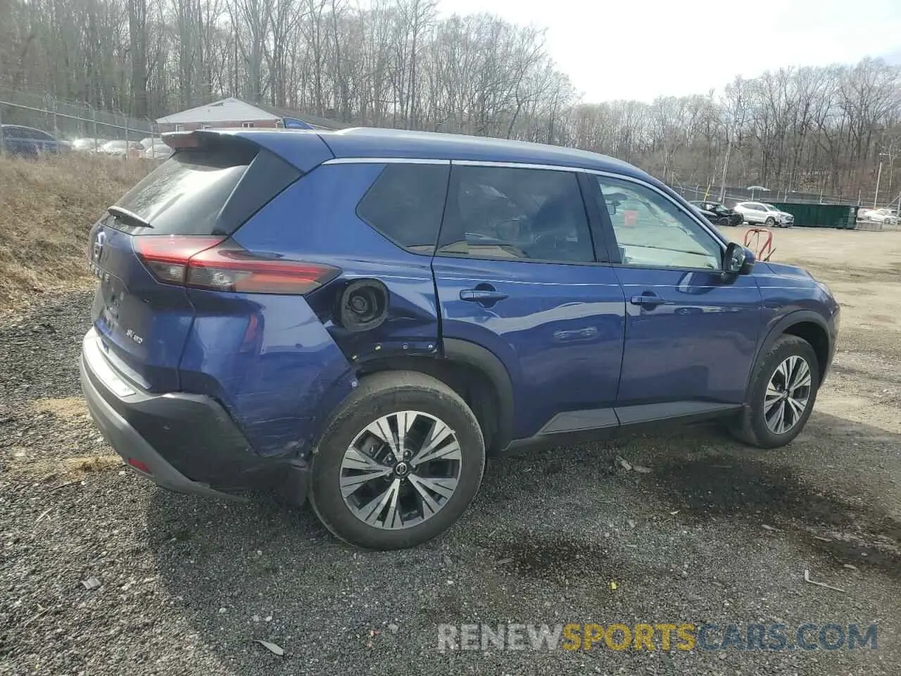 3 Photograph of a damaged car JN8AT3BB3MW238492 NISSAN ROGUE 2021