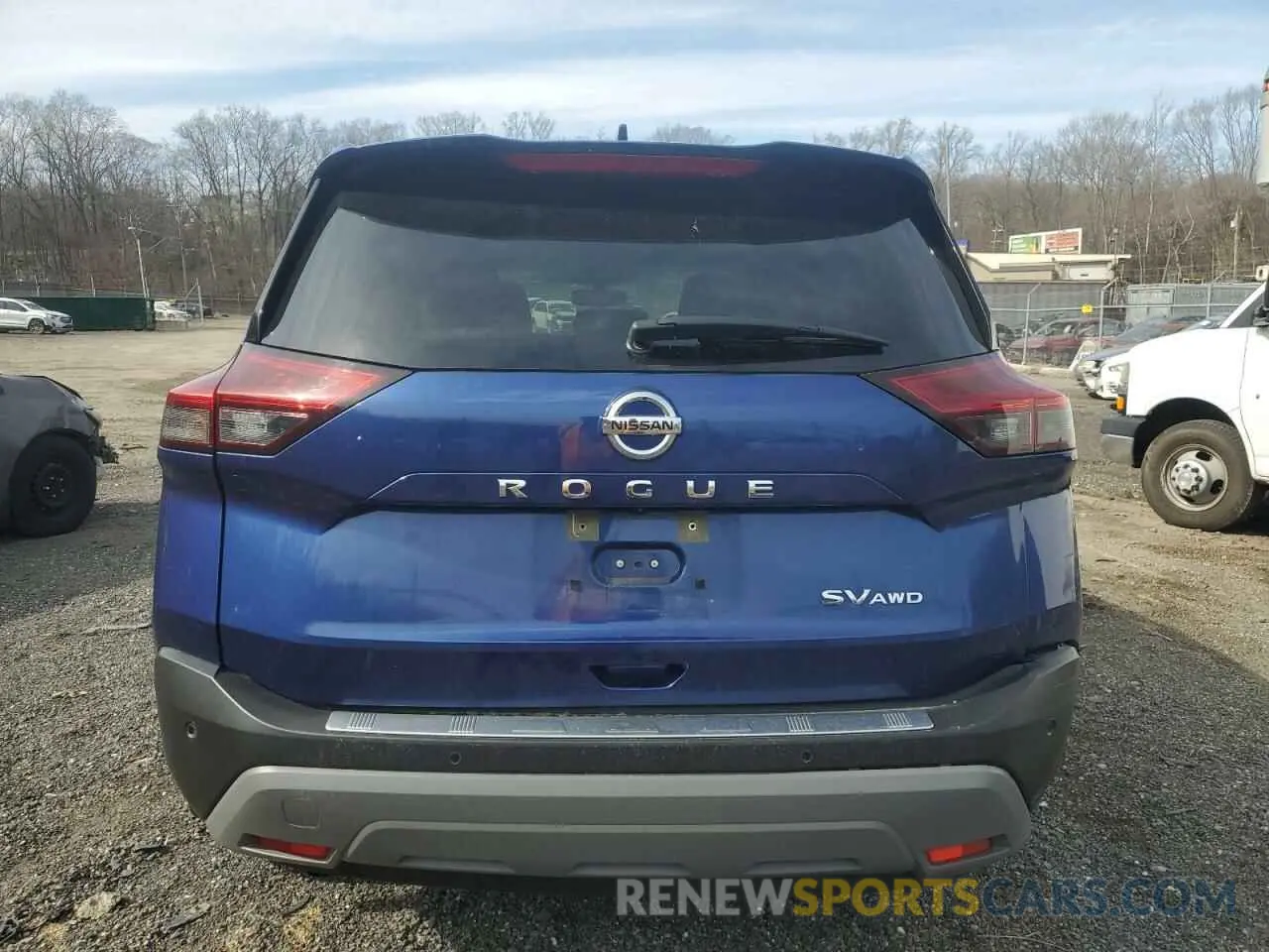 6 Photograph of a damaged car JN8AT3BB3MW238492 NISSAN ROGUE 2021