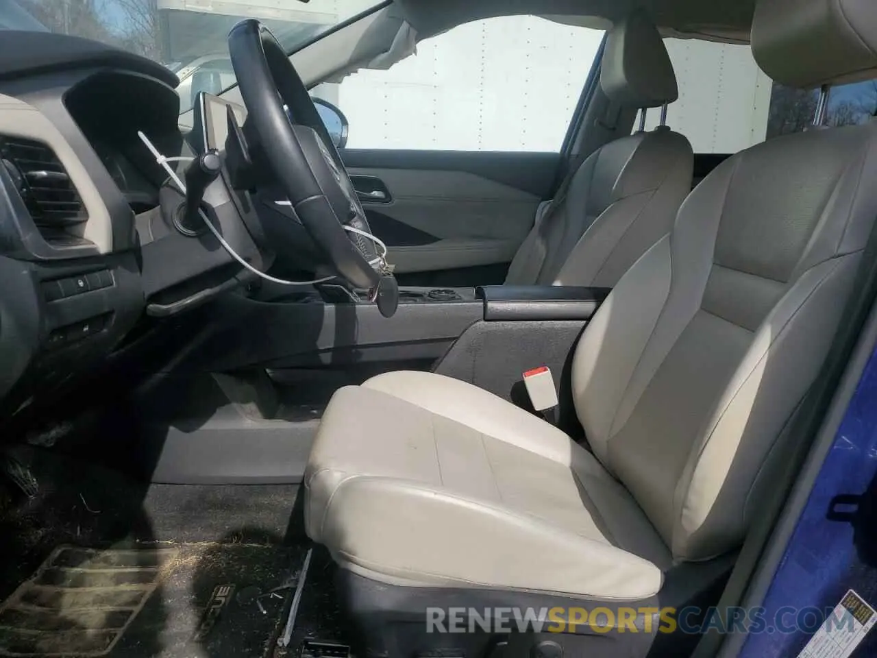 7 Photograph of a damaged car JN8AT3BB3MW238492 NISSAN ROGUE 2021