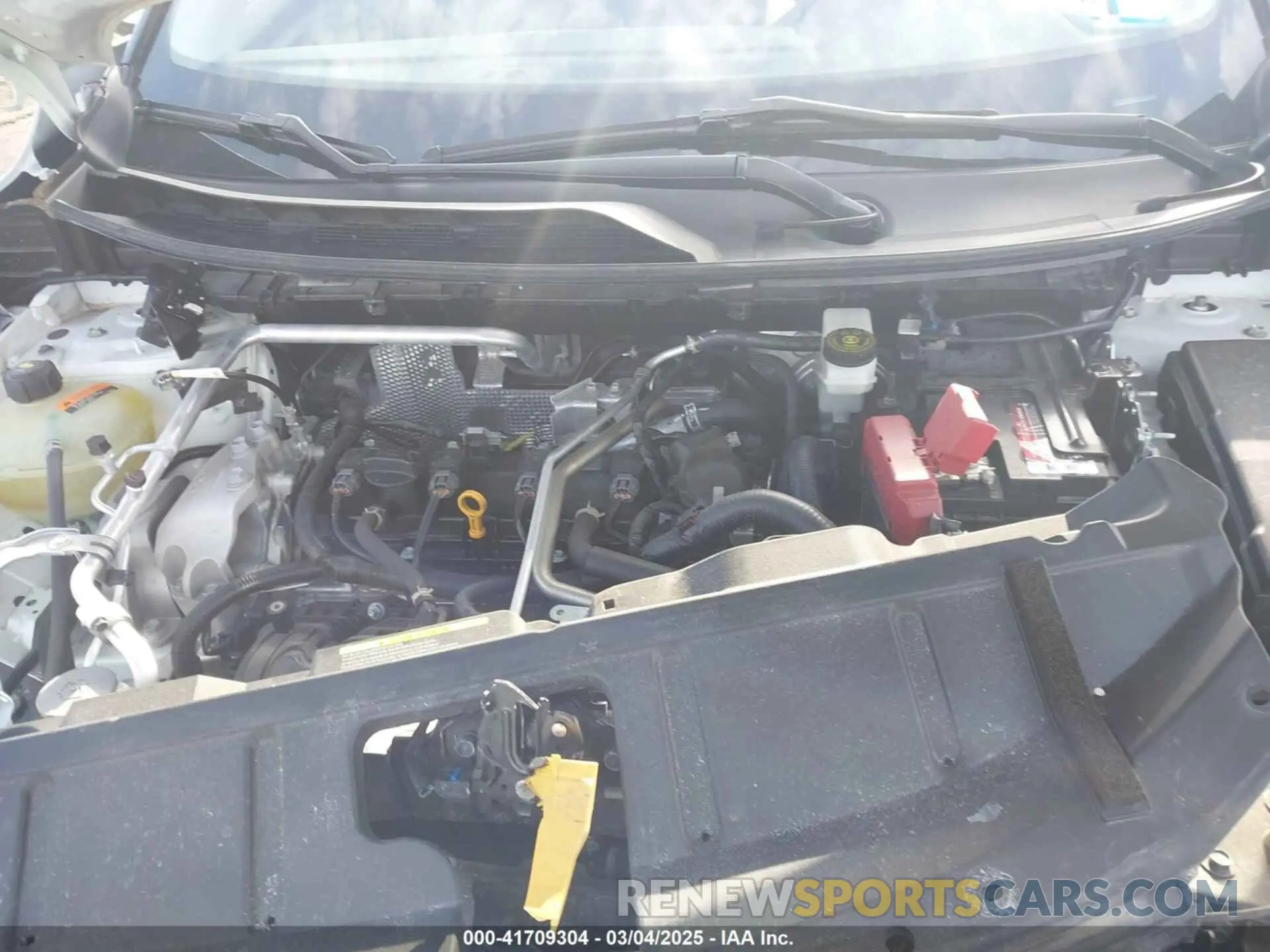 10 Photograph of a damaged car JN8AT3BB4MW213343 NISSAN ROGUE 2021