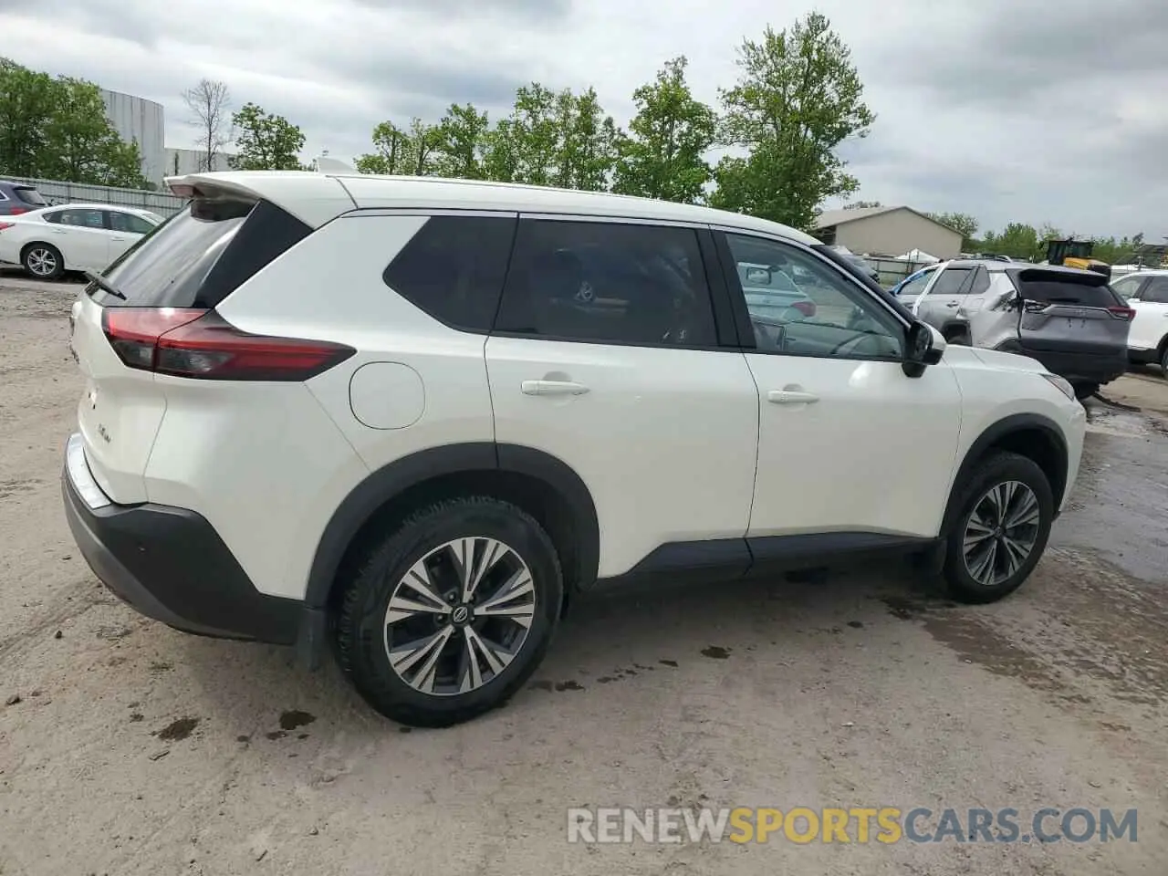3 Photograph of a damaged car JN8AT3BB4MW221345 NISSAN ROGUE 2021