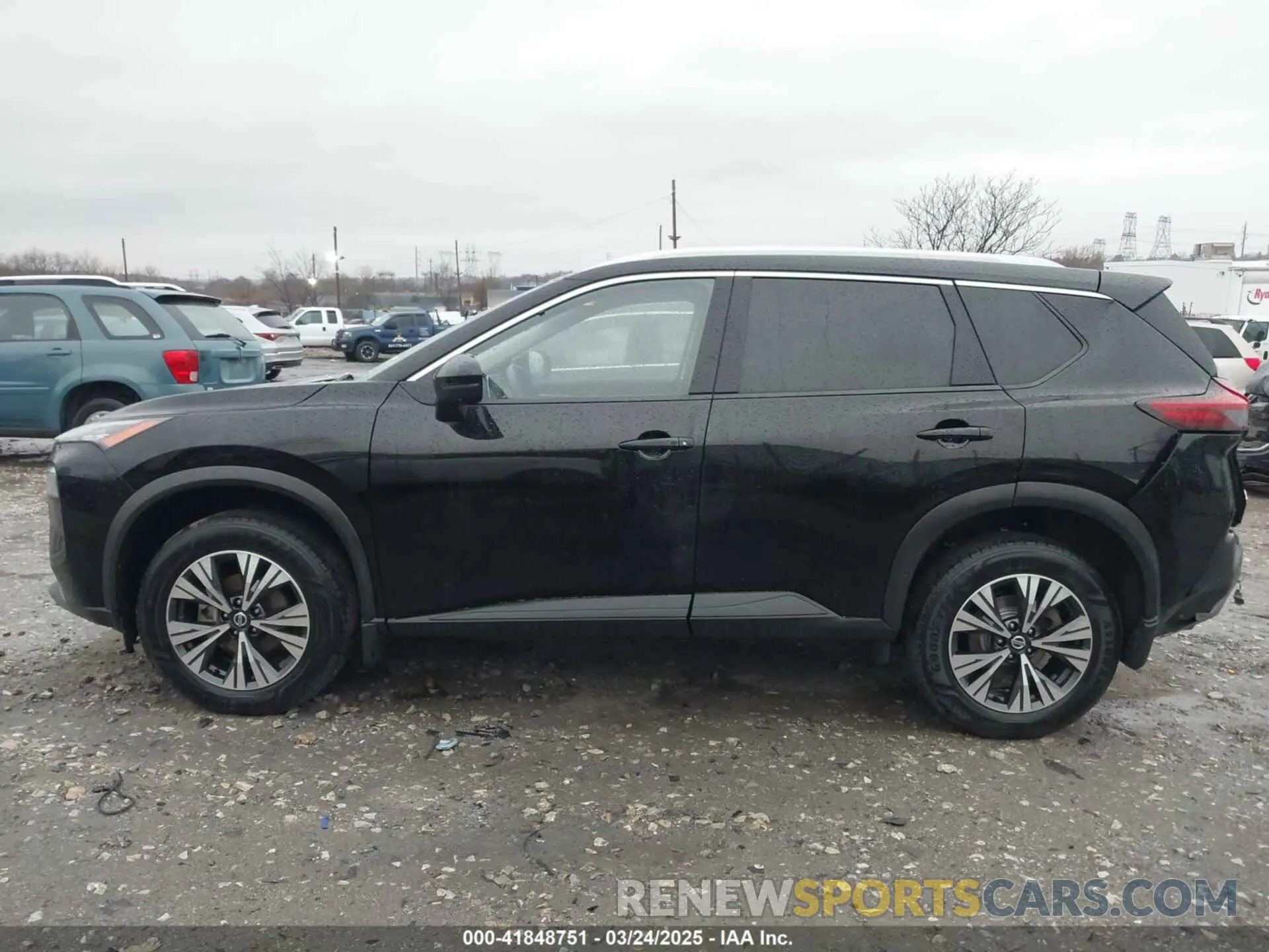 14 Photograph of a damaged car JN8AT3BB5MW212542 NISSAN ROGUE 2021