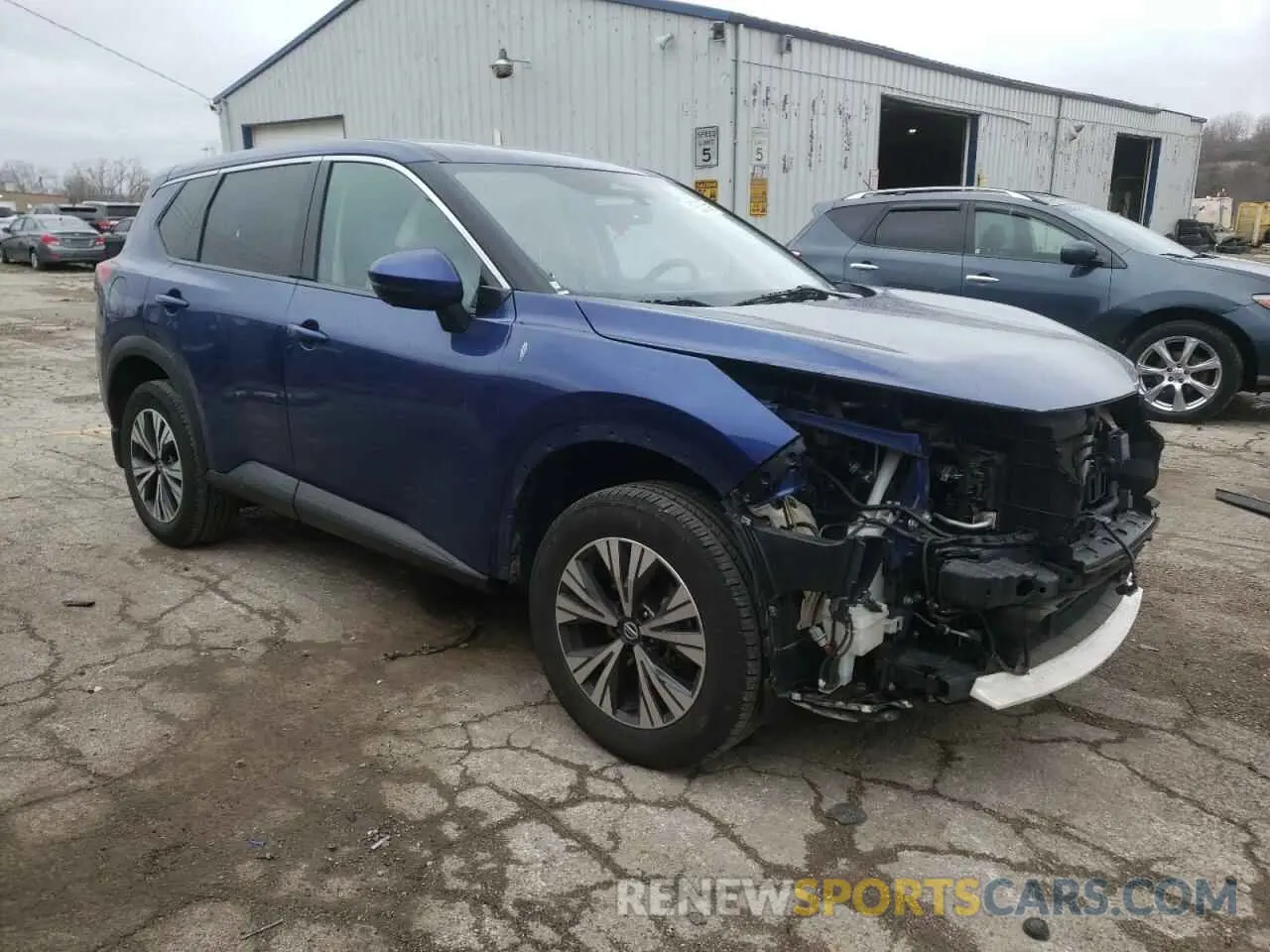 4 Фотография поврежденного автомобиля JN8AT3BB5MW224111 NISSAN ROGUE 2021