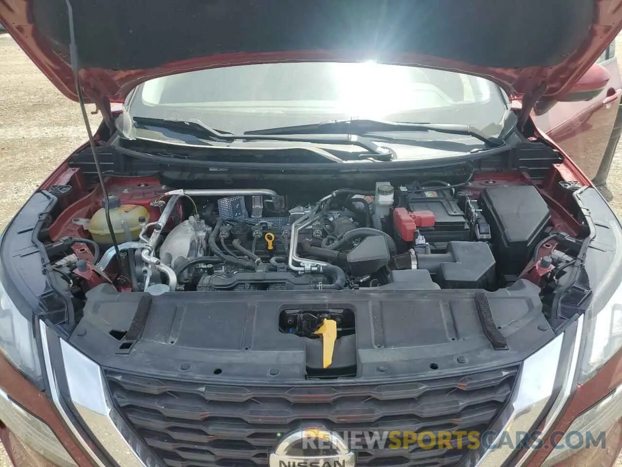 12 Photograph of a damaged car JN8AT3BB5MW229213 NISSAN ROGUE 2021