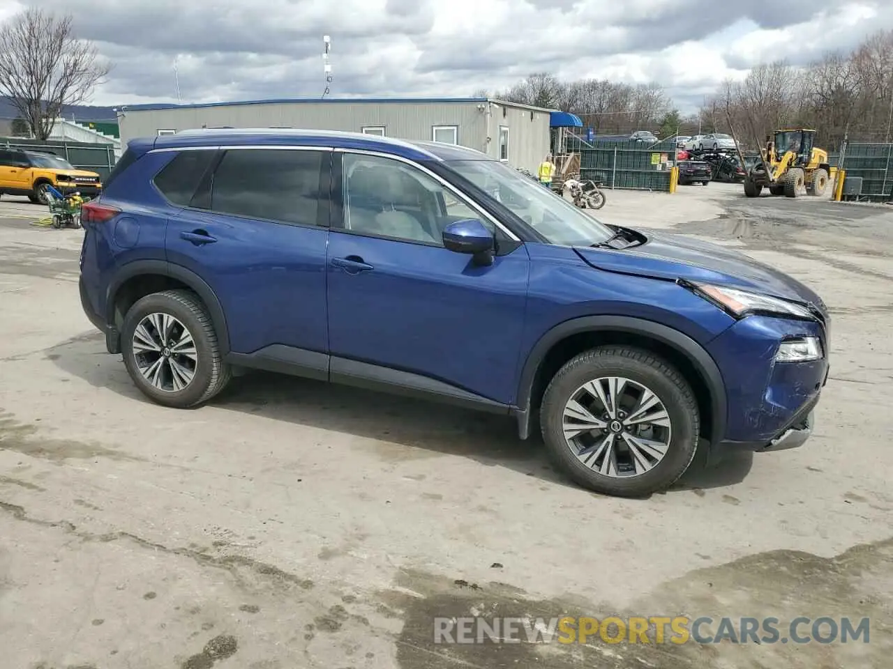 4 Photograph of a damaged car JN8AT3BB6MW214963 NISSAN ROGUE 2021