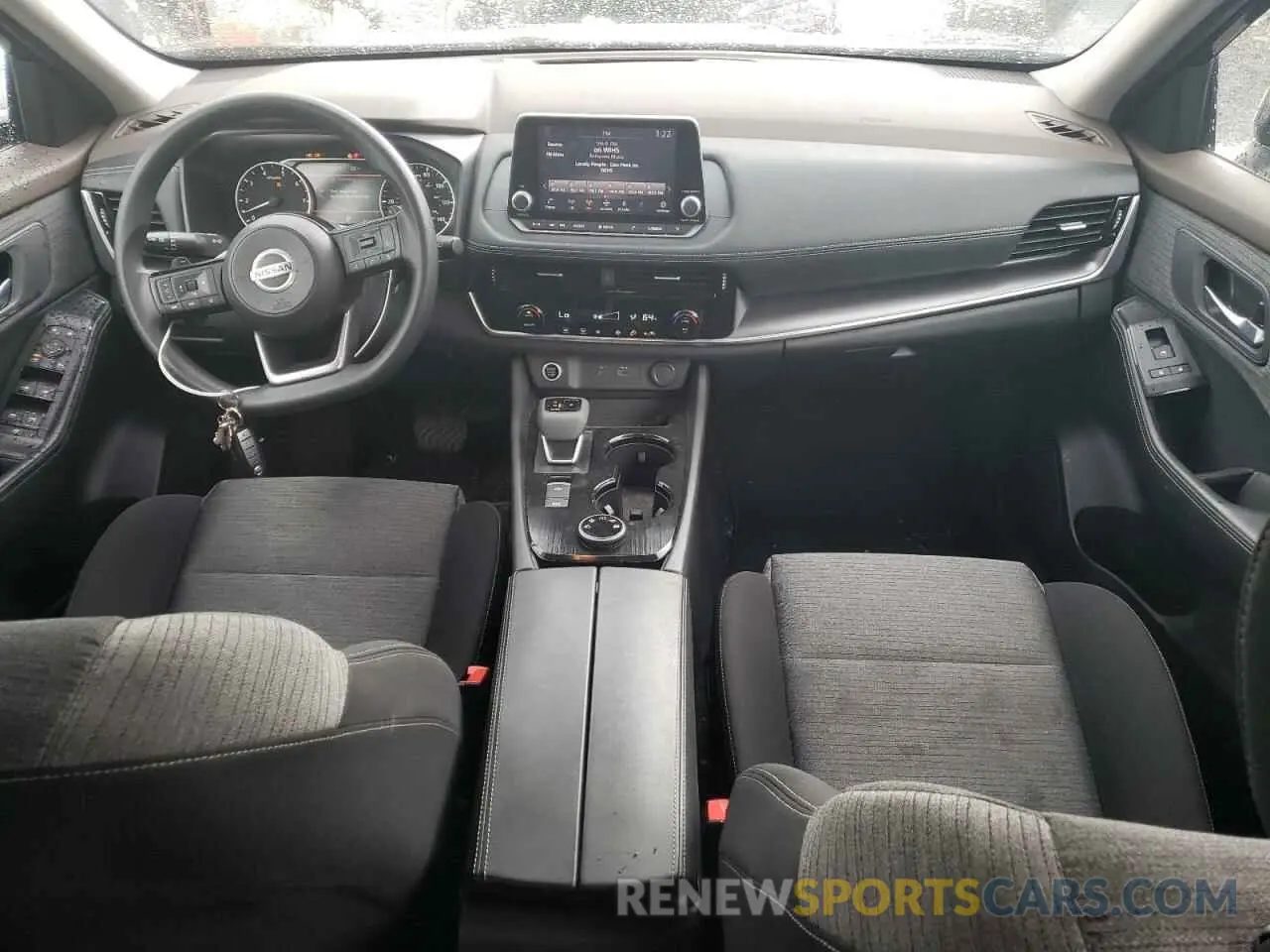 8 Photograph of a damaged car JN8AT3BB6MW216843 NISSAN ROGUE 2021
