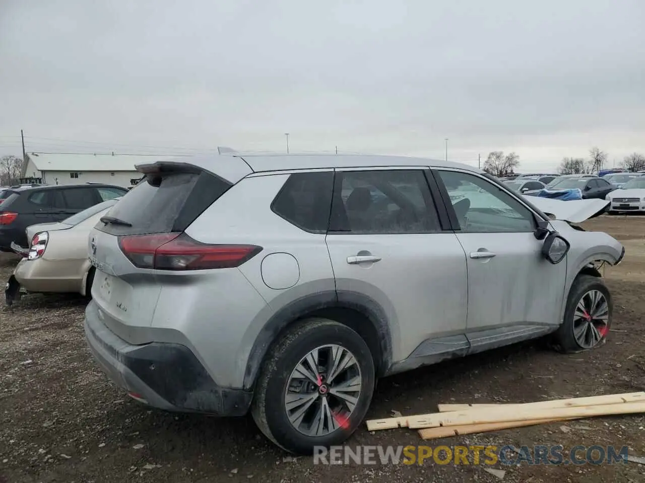 3 Фотография поврежденного автомобиля JN8AT3BB6MW223033 NISSAN ROGUE 2021