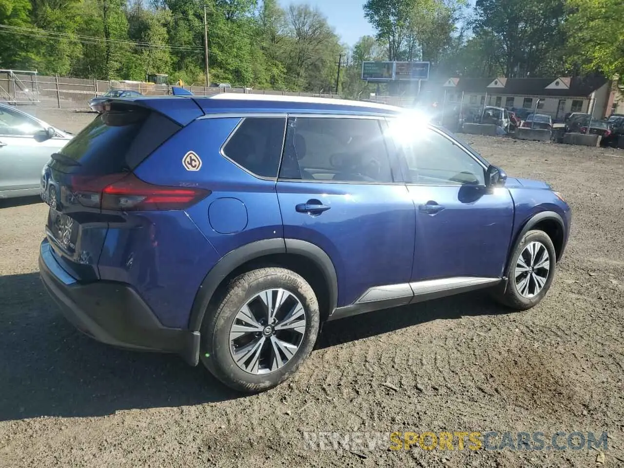 3 Photograph of a damaged car JN8AT3BB7MW209397 NISSAN ROGUE 2021