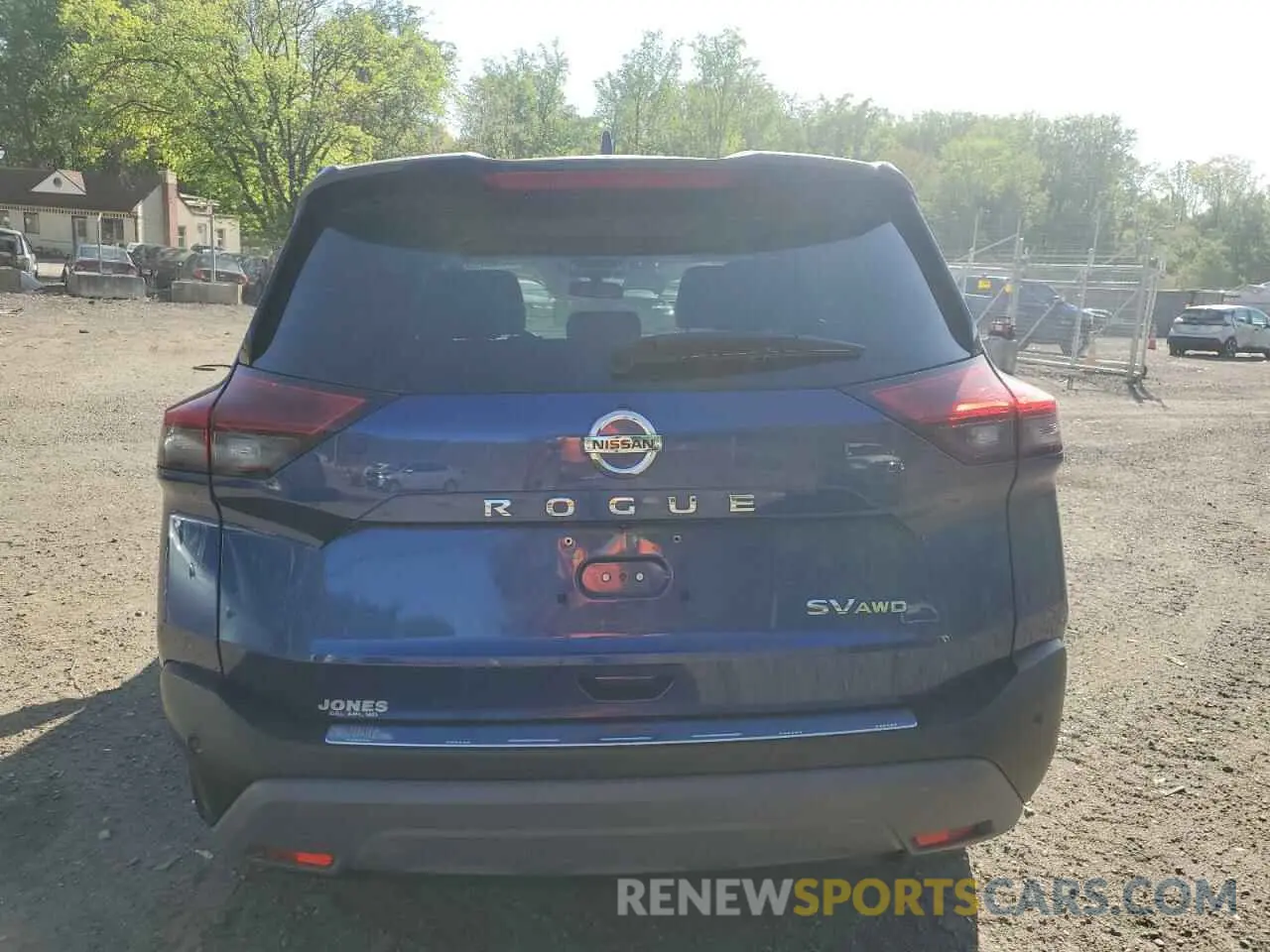 6 Photograph of a damaged car JN8AT3BB7MW209397 NISSAN ROGUE 2021