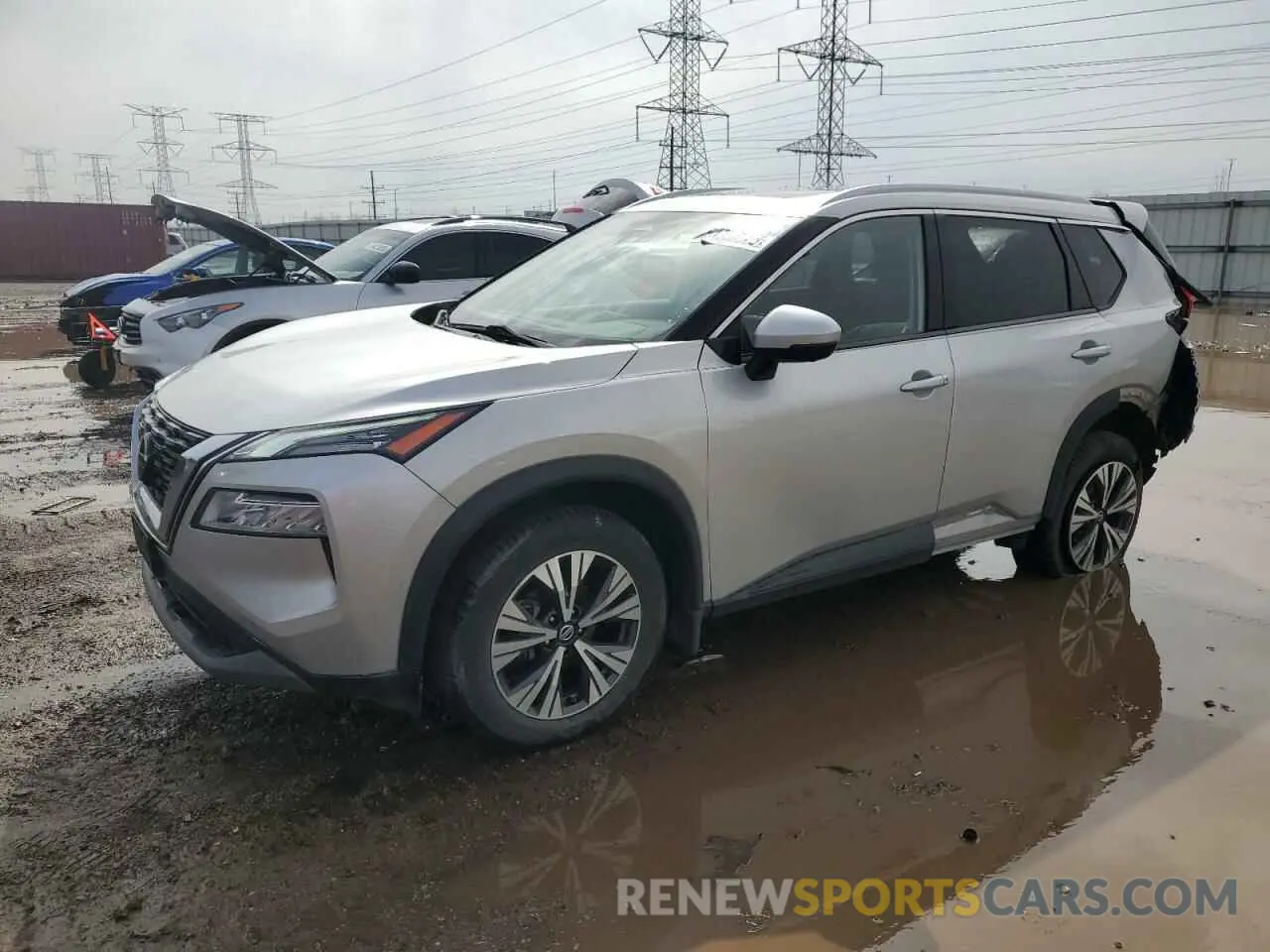 1 Фотография поврежденного автомобиля JN8AT3BB8MW216116 NISSAN ROGUE 2021