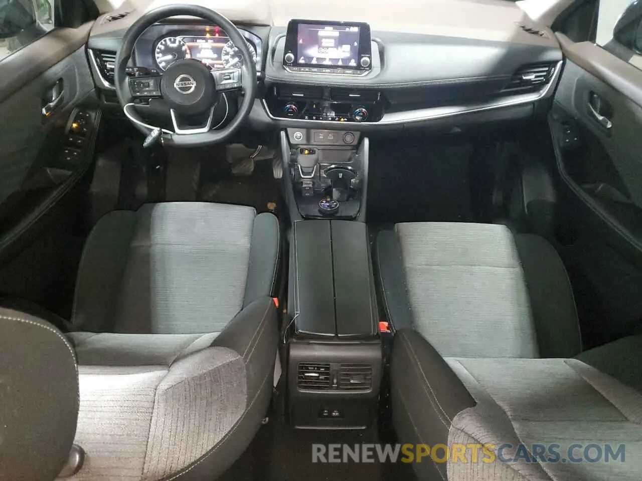 8 Фотография поврежденного автомобиля JN8AT3BB8MW220103 NISSAN ROGUE 2021