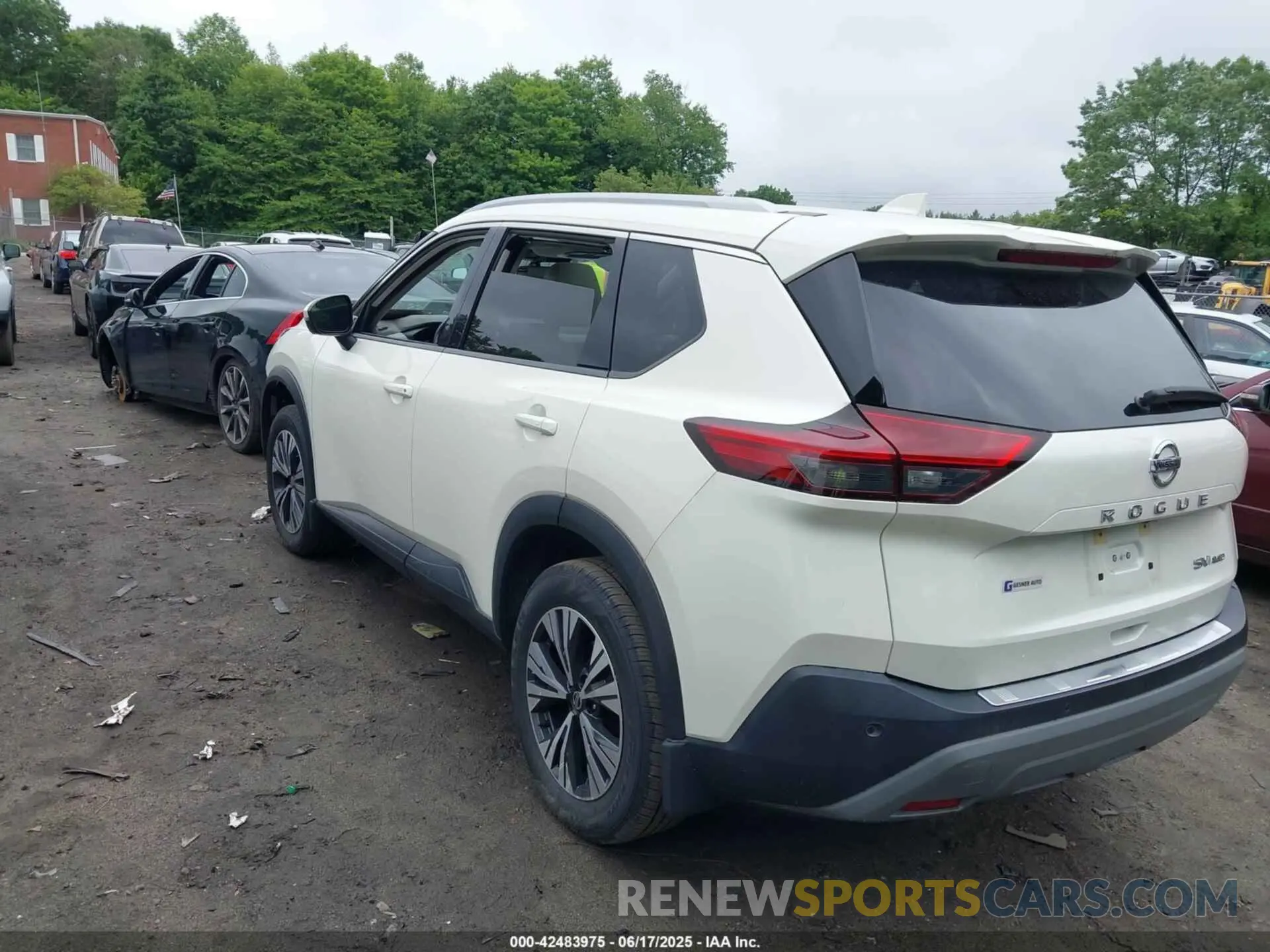 3 Фотография поврежденного автомобиля JN8AT3BB8MW222076 NISSAN ROGUE 2021