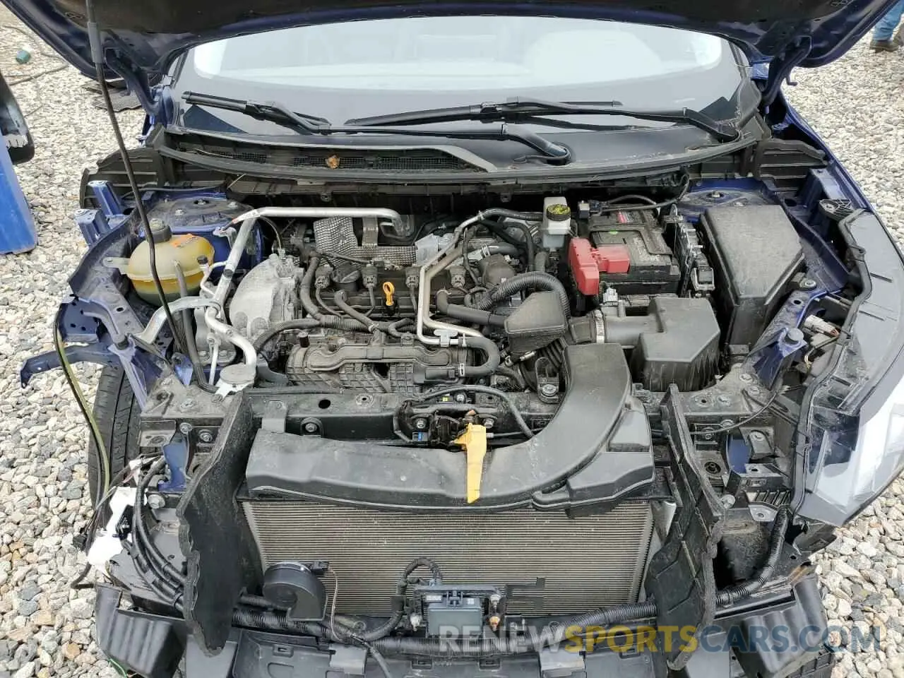 12 Photograph of a damaged car JN8AT3BB9MW206307 NISSAN ROGUE 2021
