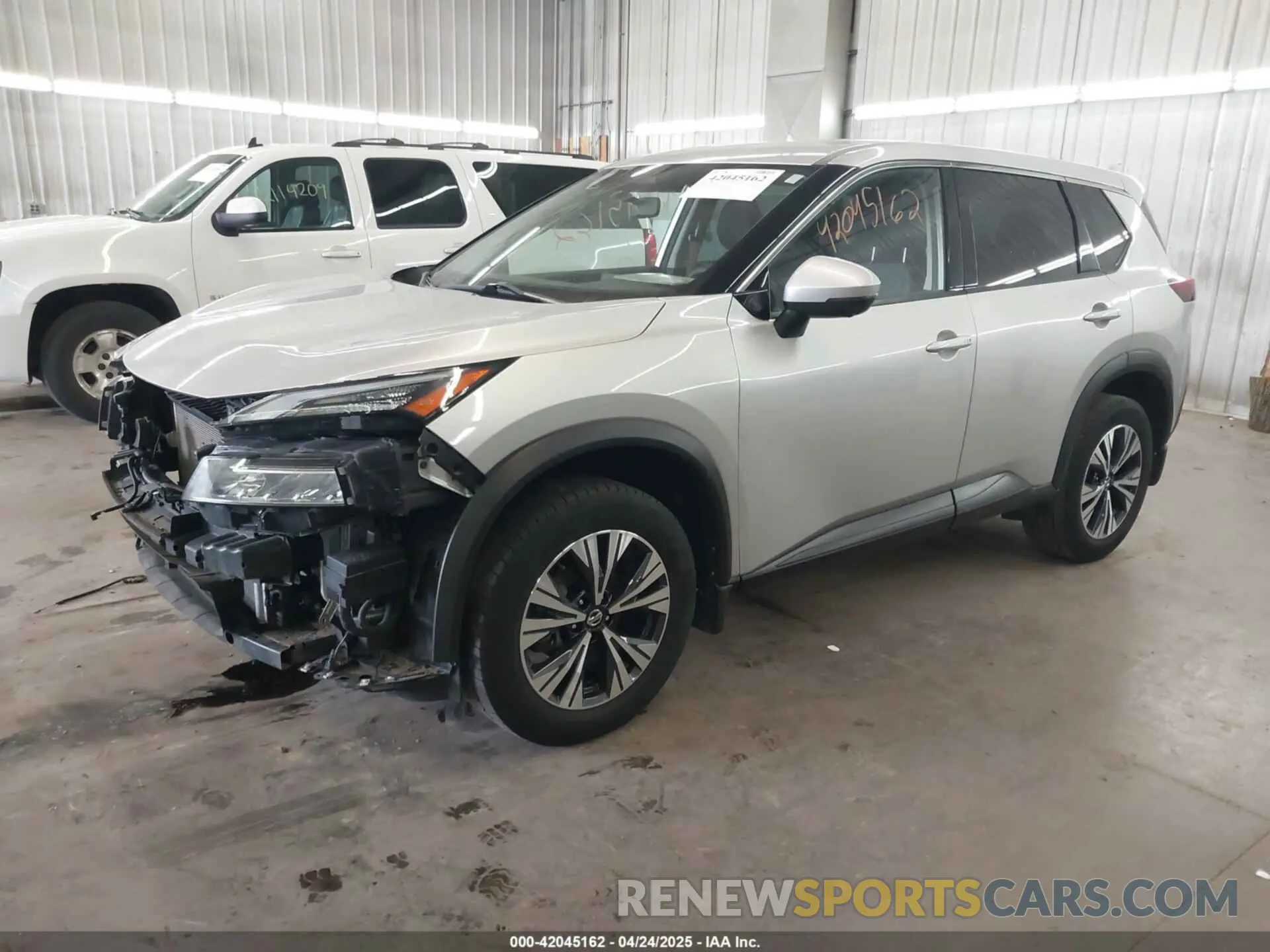 2 Photograph of a damaged car JN8AT3BB9MW210051 NISSAN ROGUE 2021