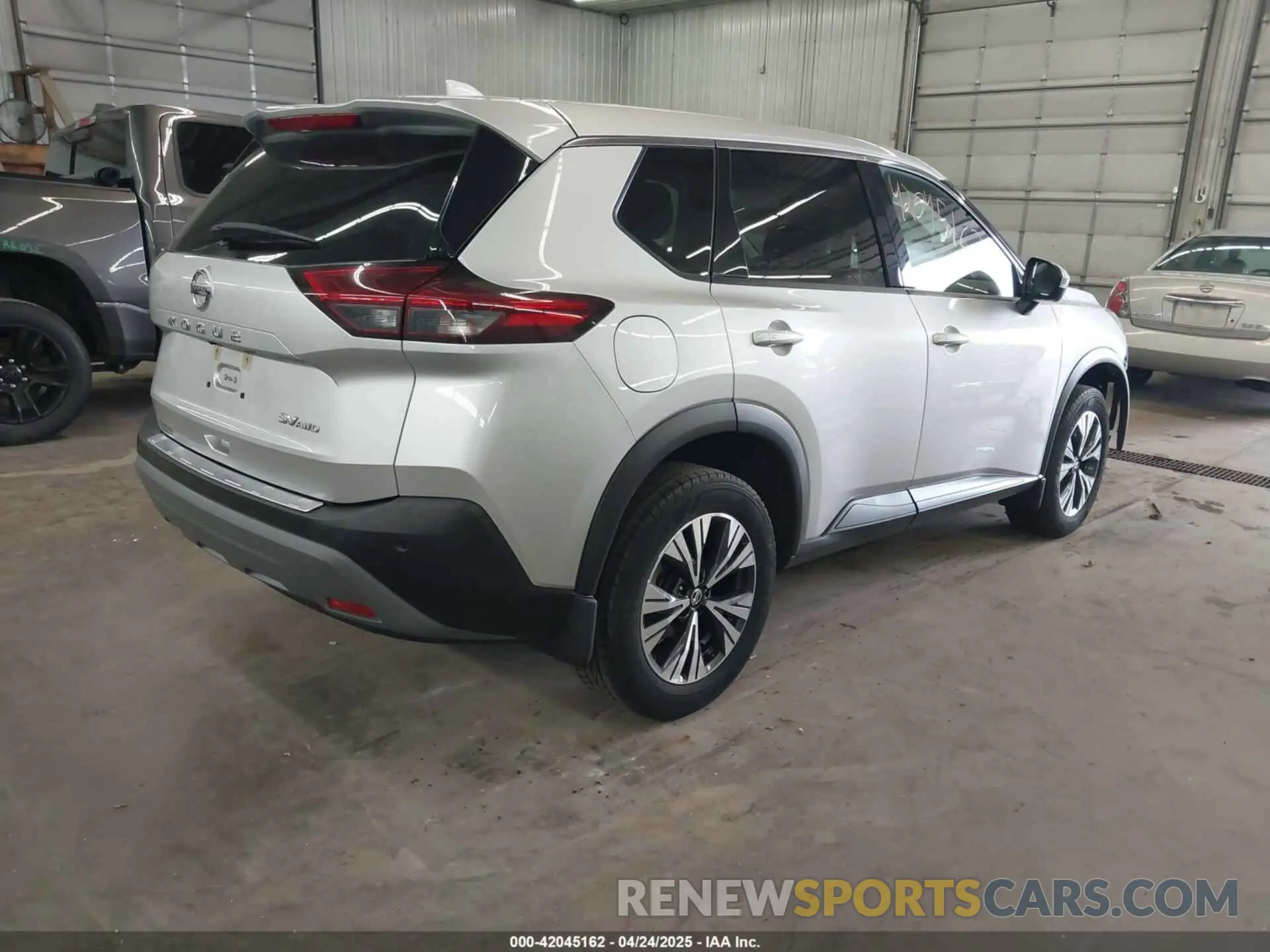 4 Photograph of a damaged car JN8AT3BB9MW210051 NISSAN ROGUE 2021