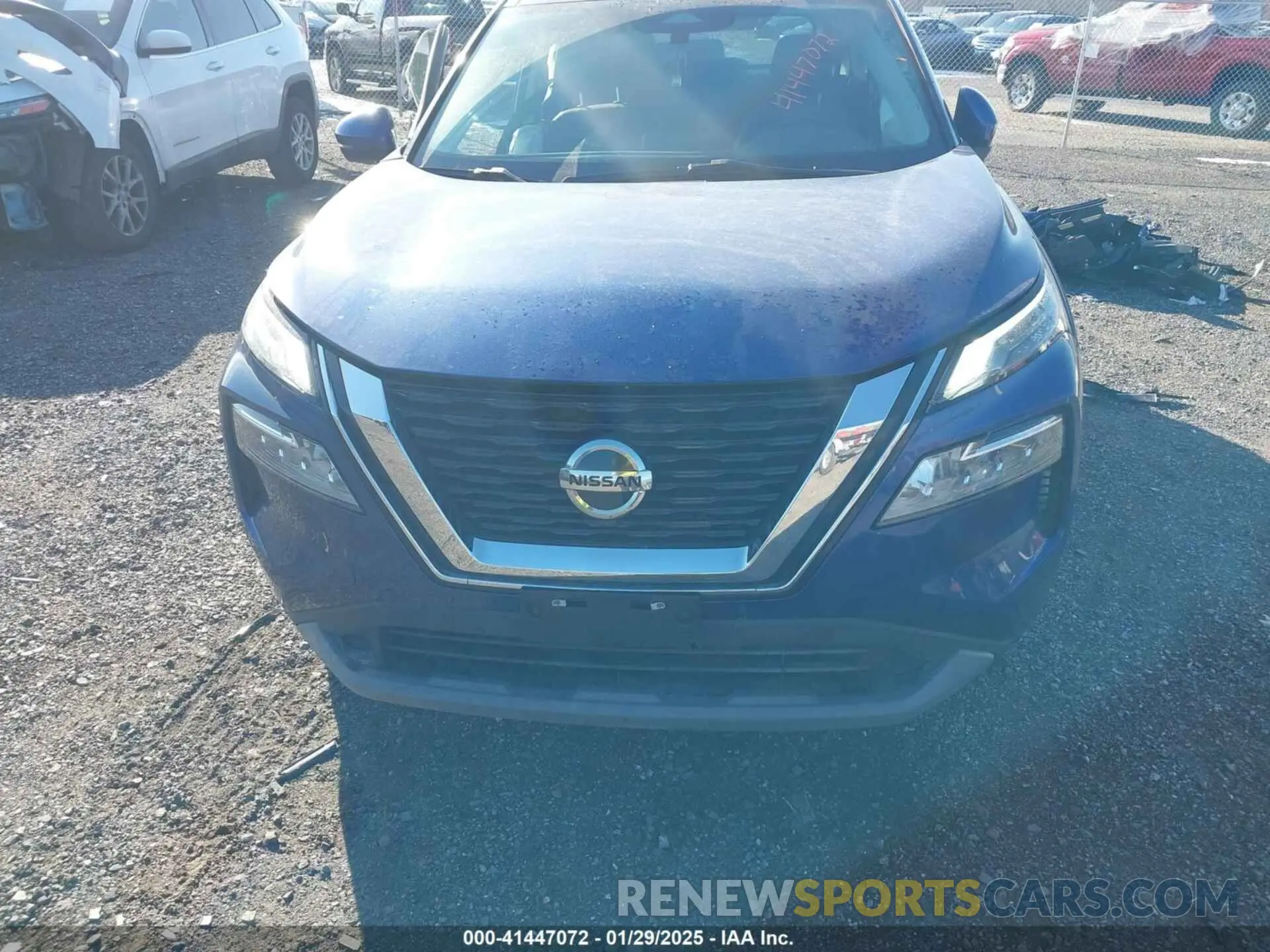 13 Photograph of a damaged car JN8AT3BB9MW215640 NISSAN ROGUE 2021