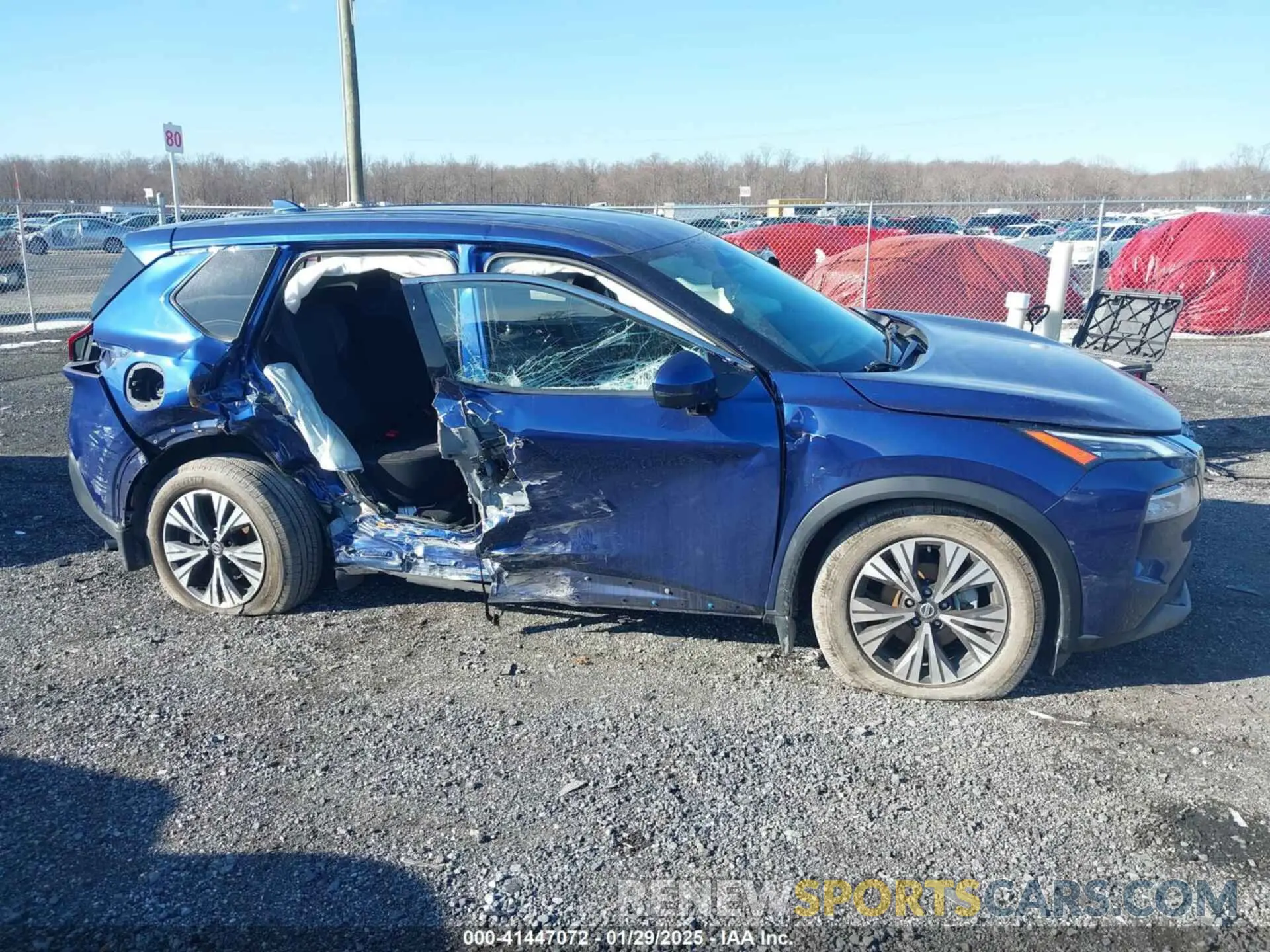 14 Photograph of a damaged car JN8AT3BB9MW215640 NISSAN ROGUE 2021