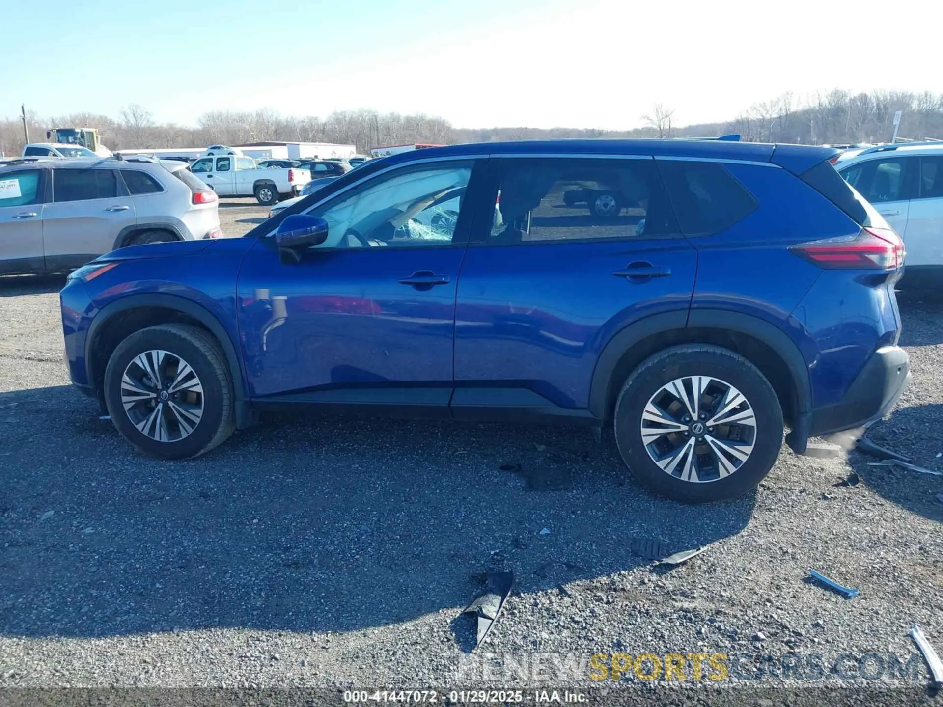 15 Photograph of a damaged car JN8AT3BB9MW215640 NISSAN ROGUE 2021