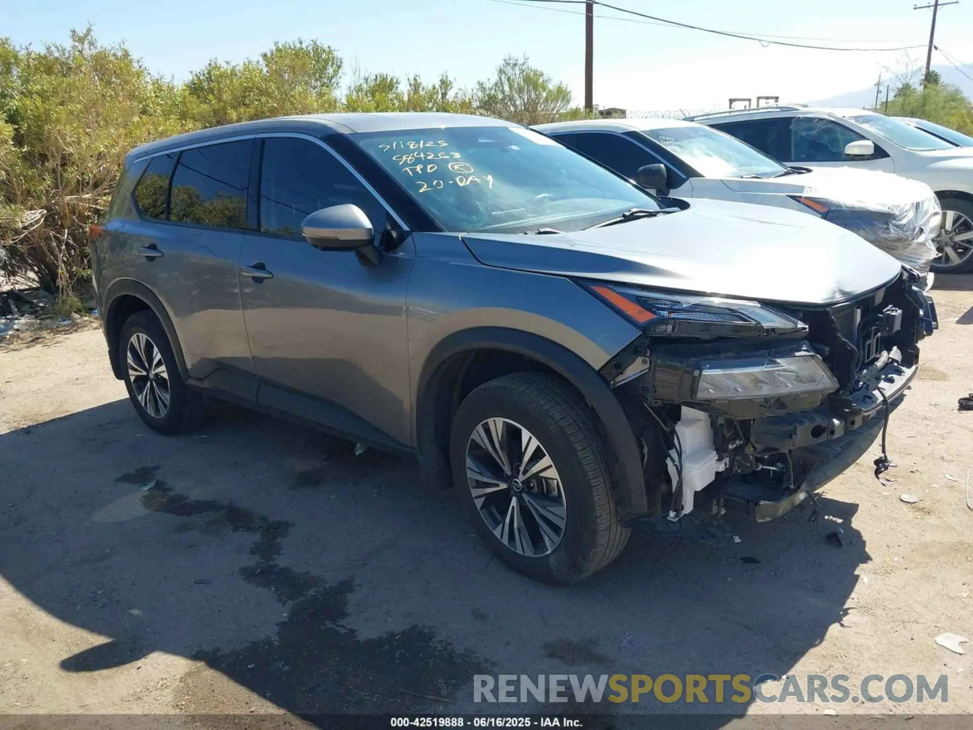 1 Фотография поврежденного автомобиля JN8AT3BB9MW220191 NISSAN ROGUE 2021