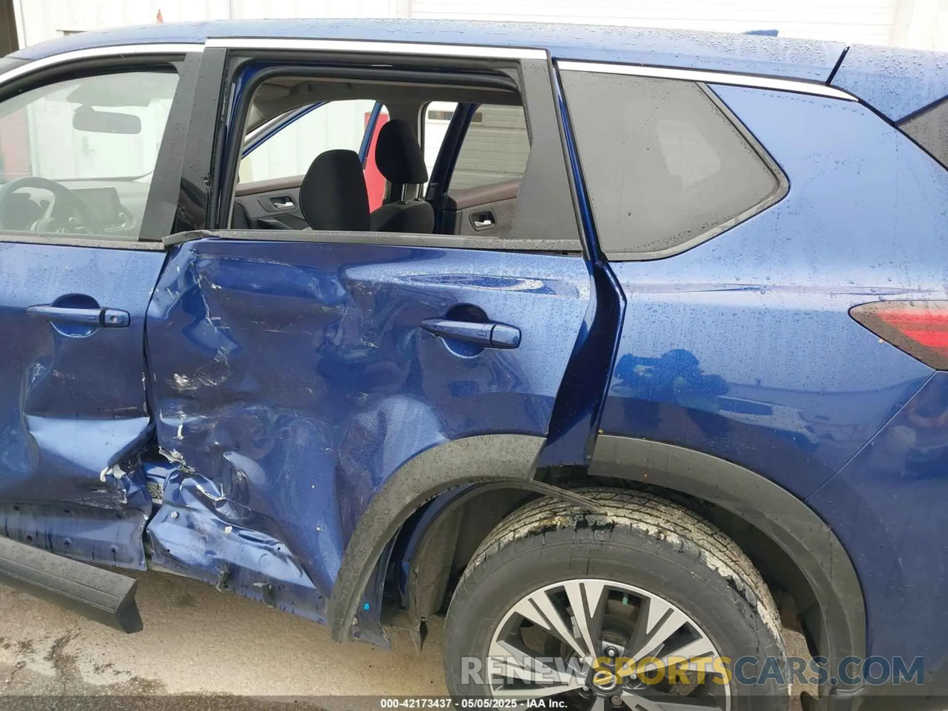 6 Photograph of a damaged car JN8AT3BB9MW221180 NISSAN ROGUE 2021