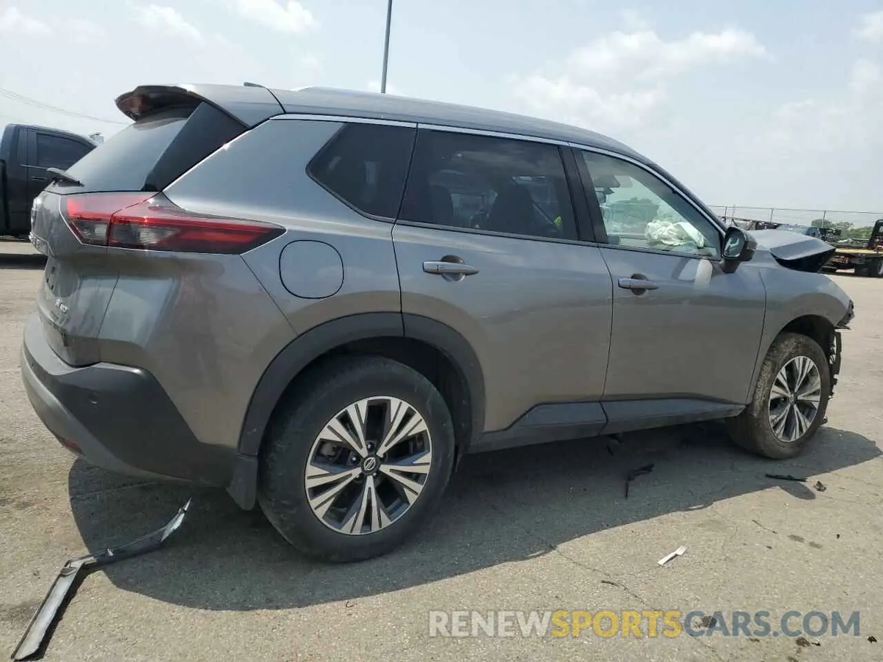 3 Фотография поврежденного автомобиля JN8AT3BB9MW230624 NISSAN ROGUE 2021