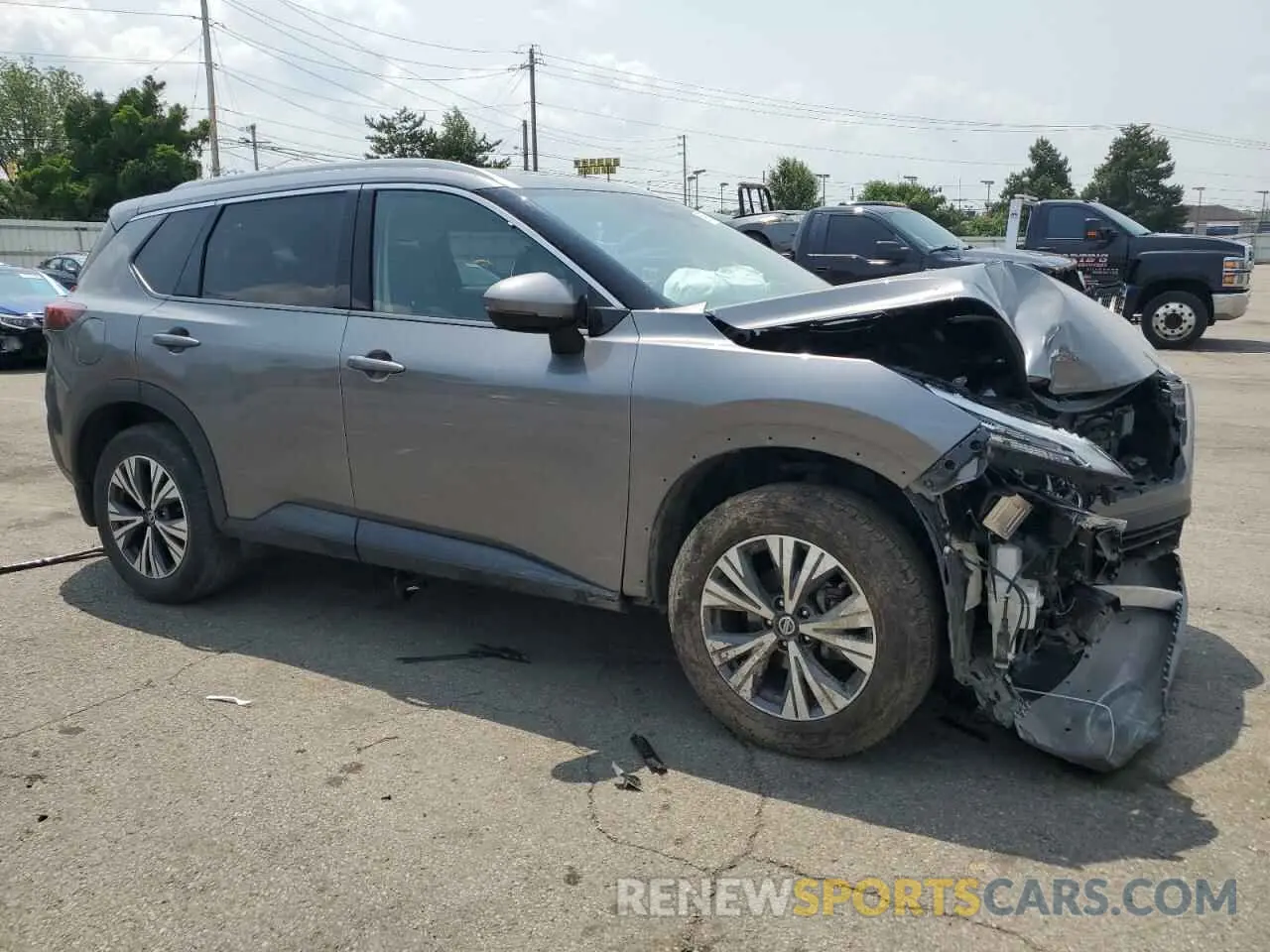 4 Фотография поврежденного автомобиля JN8AT3BB9MW230624 NISSAN ROGUE 2021