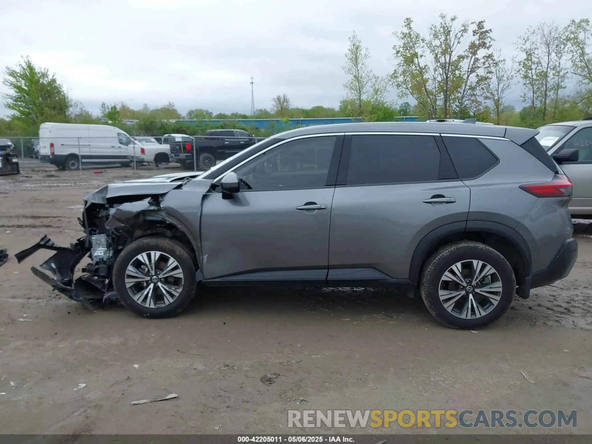 15 Photograph of a damaged car JN8AT3BBXMW205344 NISSAN ROGUE 2021