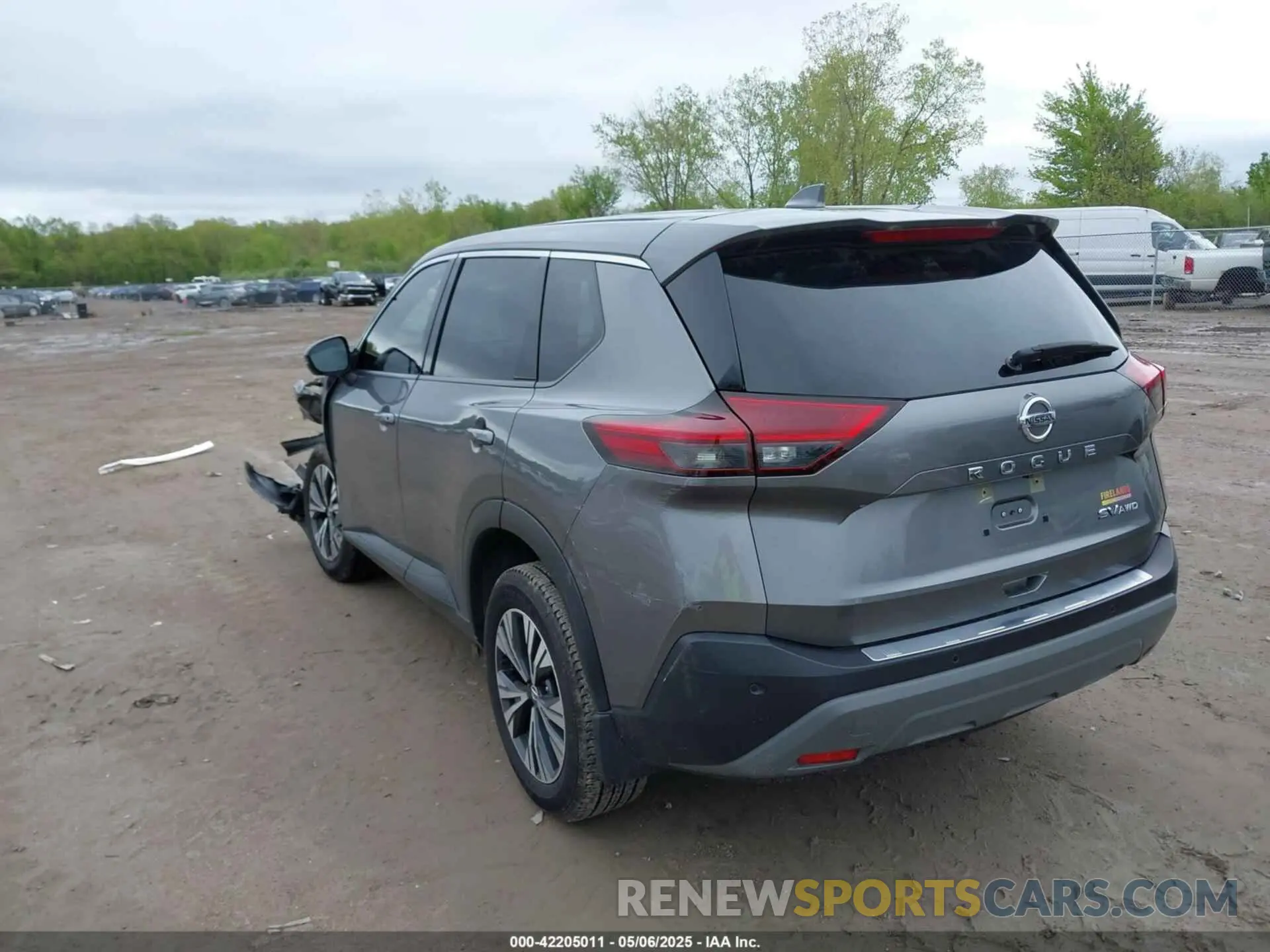 3 Photograph of a damaged car JN8AT3BBXMW205344 NISSAN ROGUE 2021