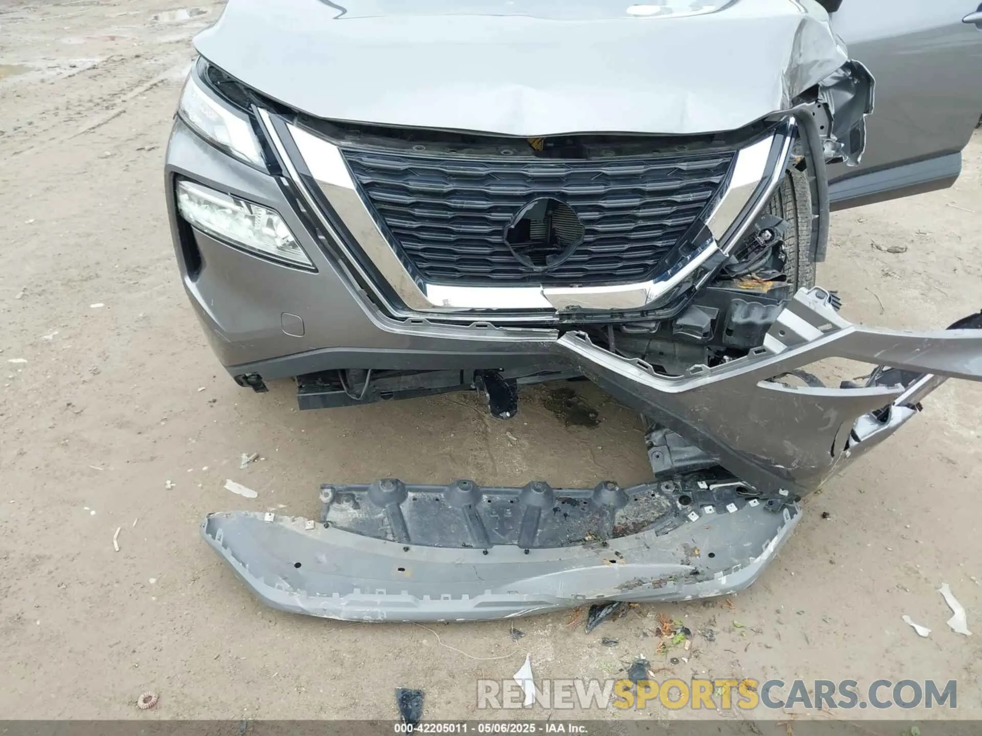 6 Photograph of a damaged car JN8AT3BBXMW205344 NISSAN ROGUE 2021
