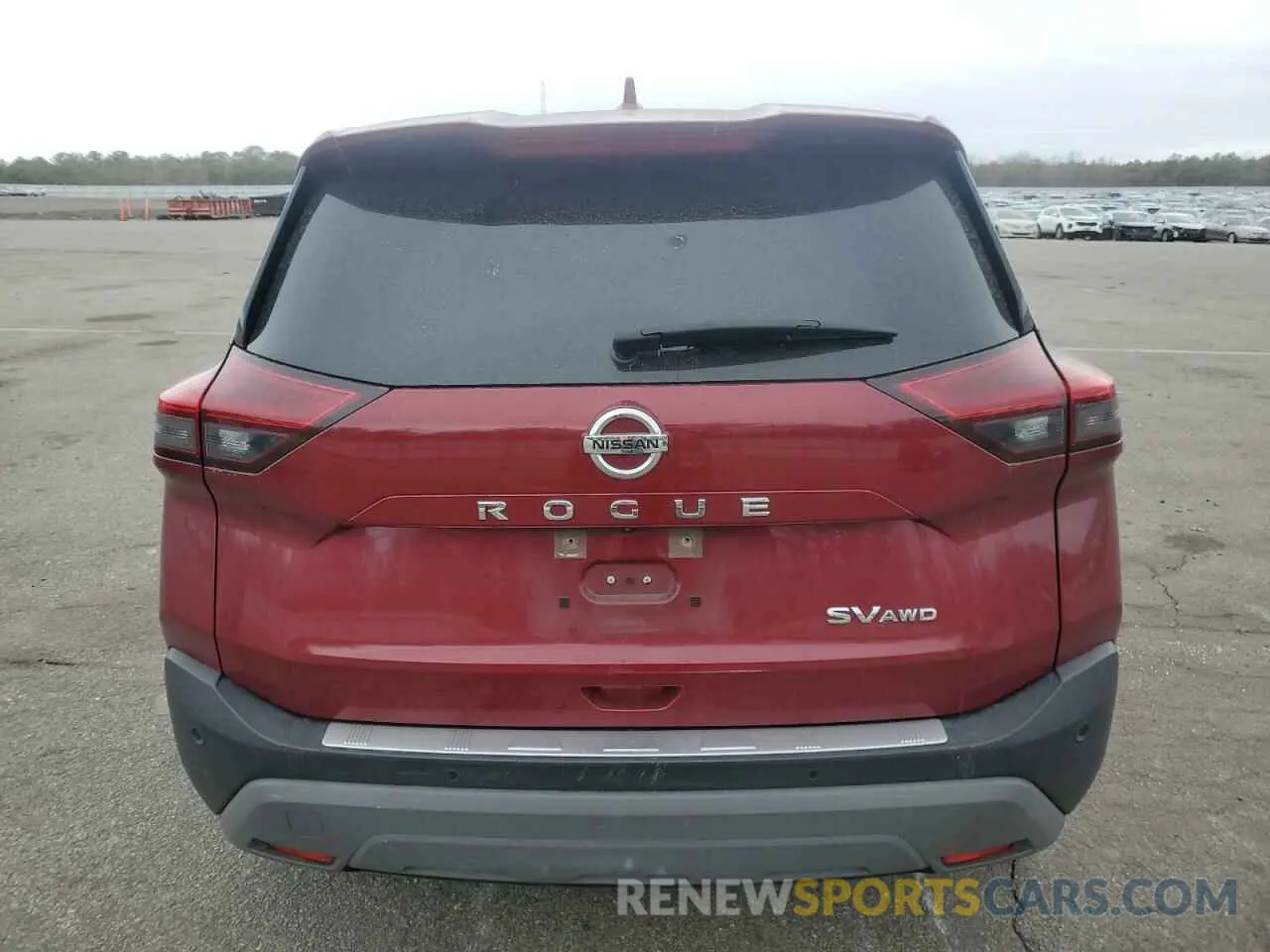 6 Фотография поврежденного автомобиля JN8AT3BBXMW219227 NISSAN ROGUE 2021