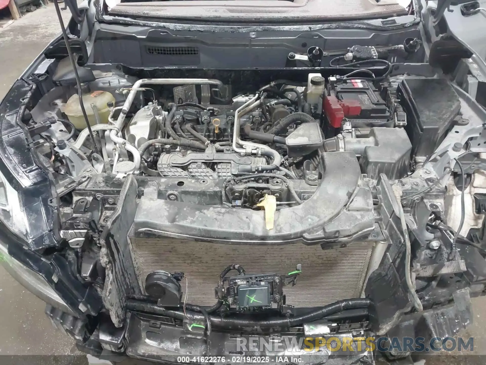 10 Photograph of a damaged car JN8AT3CA2MW020341 NISSAN ROGUE 2021