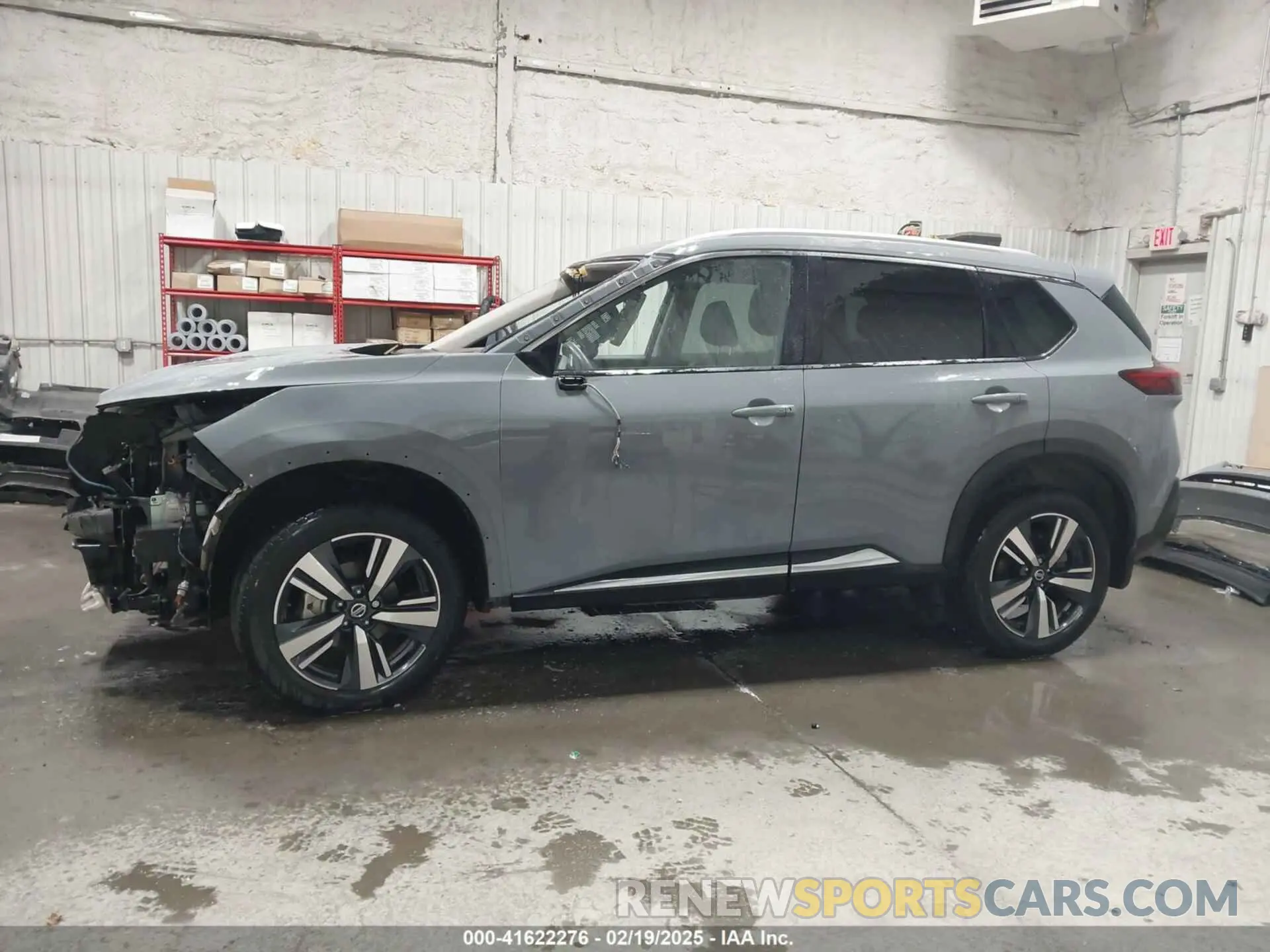 15 Photograph of a damaged car JN8AT3CA2MW020341 NISSAN ROGUE 2021