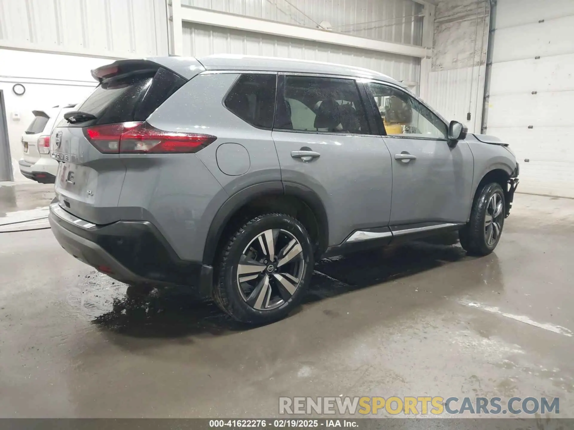 4 Photograph of a damaged car JN8AT3CA2MW020341 NISSAN ROGUE 2021