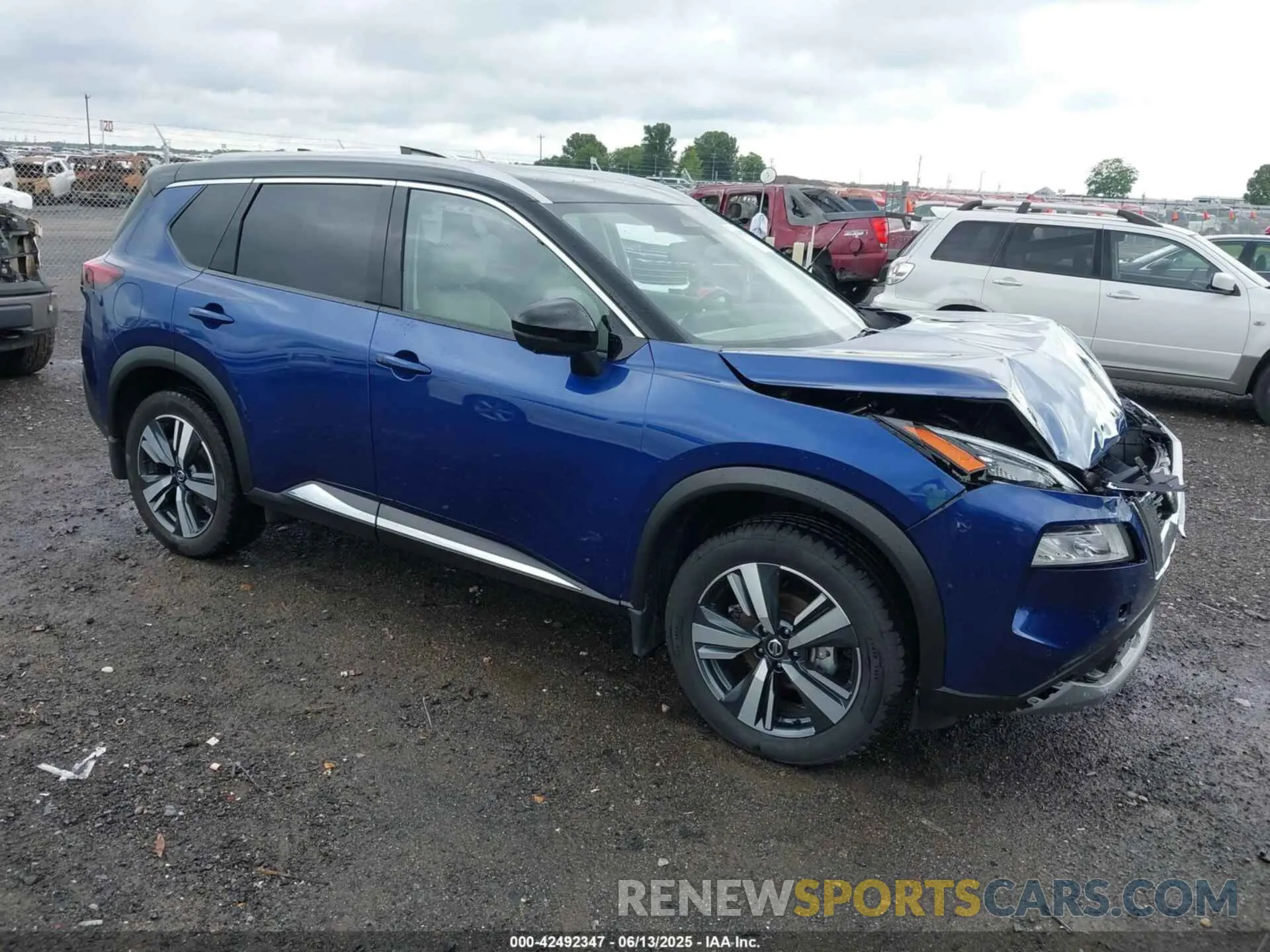 1 Фотография поврежденного автомобиля JN8AT3CA2MW020694 NISSAN ROGUE 2021