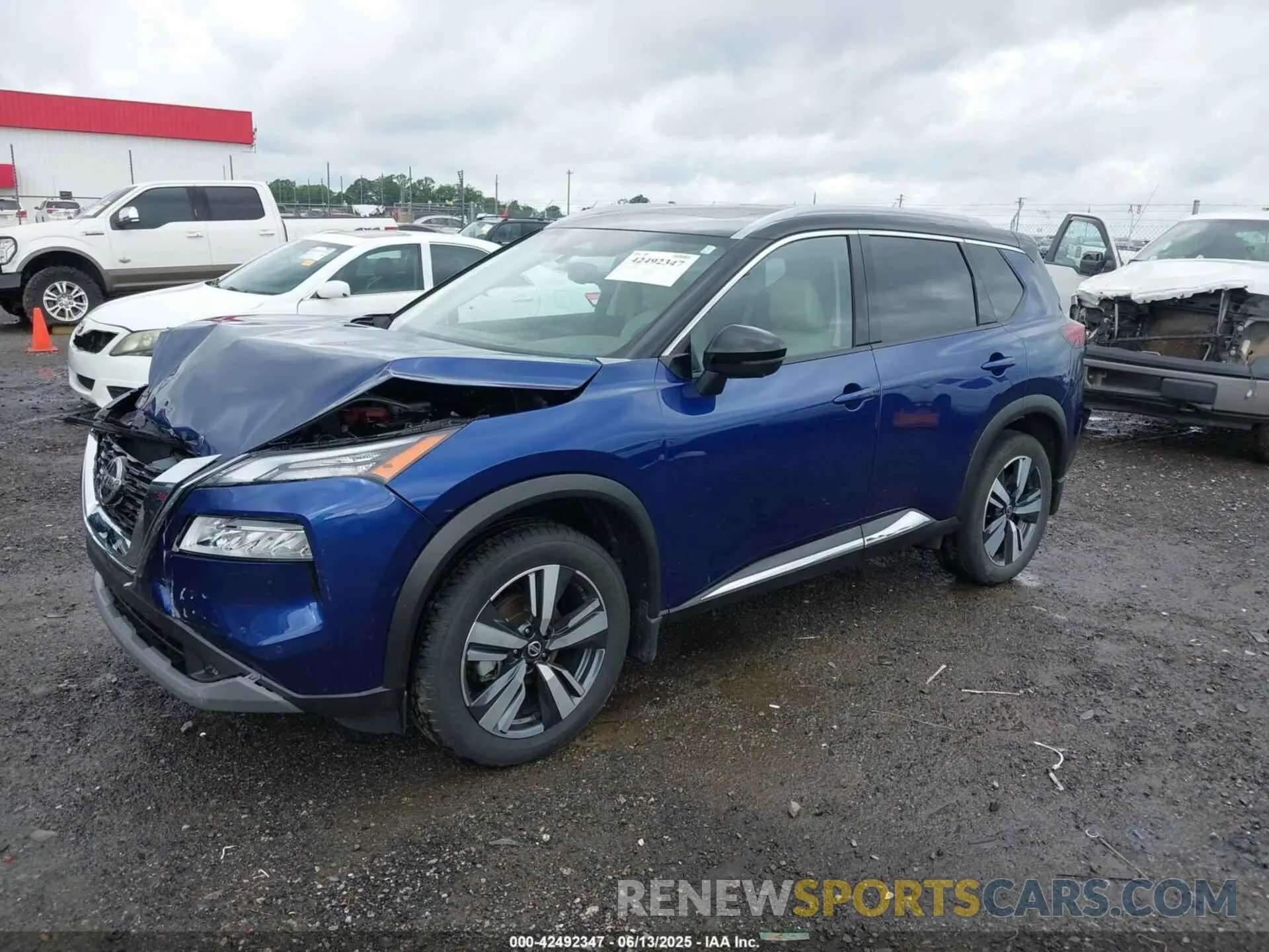 2 Фотография поврежденного автомобиля JN8AT3CA2MW020694 NISSAN ROGUE 2021