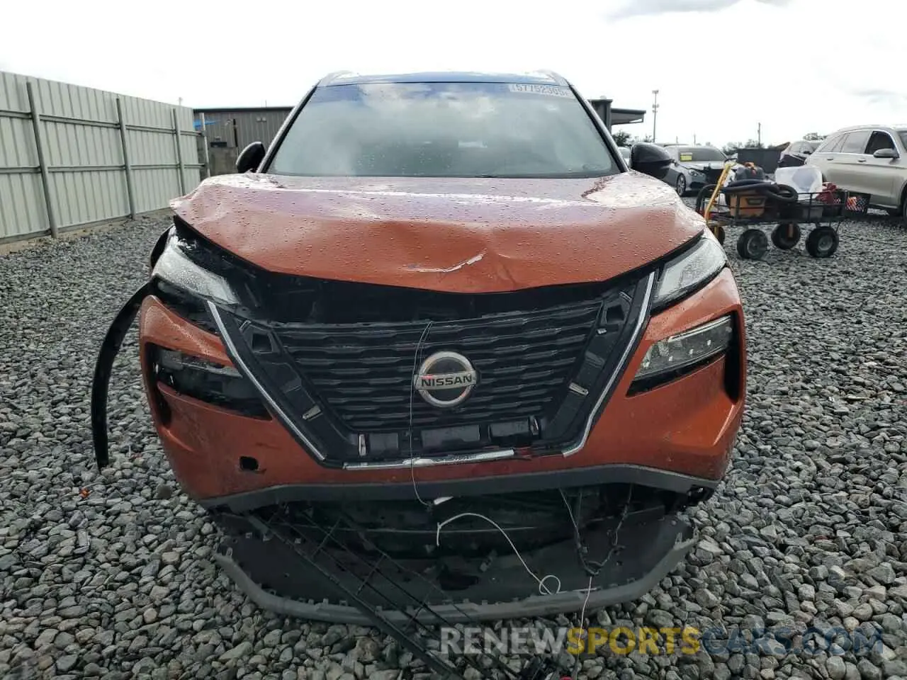5 Photograph of a damaged car JN8AT3CA3MW014600 NISSAN ROGUE 2021