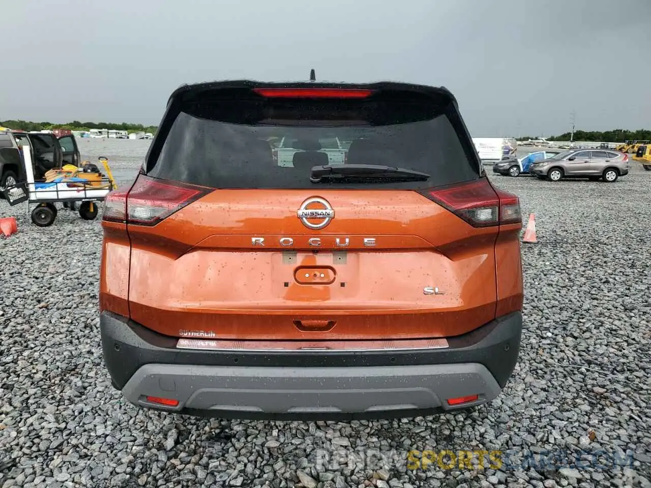 6 Photograph of a damaged car JN8AT3CA3MW014600 NISSAN ROGUE 2021