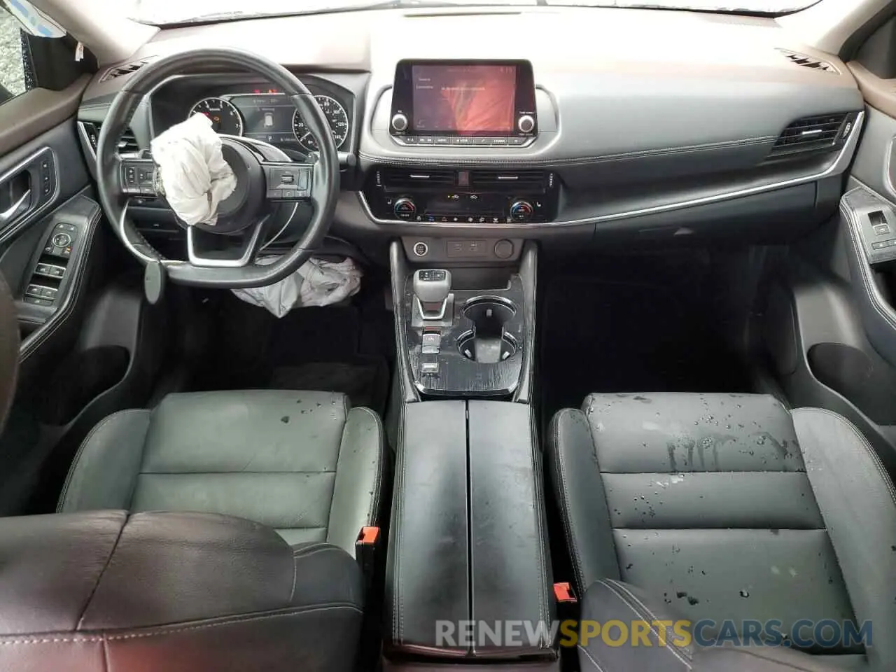 8 Photograph of a damaged car JN8AT3CA3MW014600 NISSAN ROGUE 2021