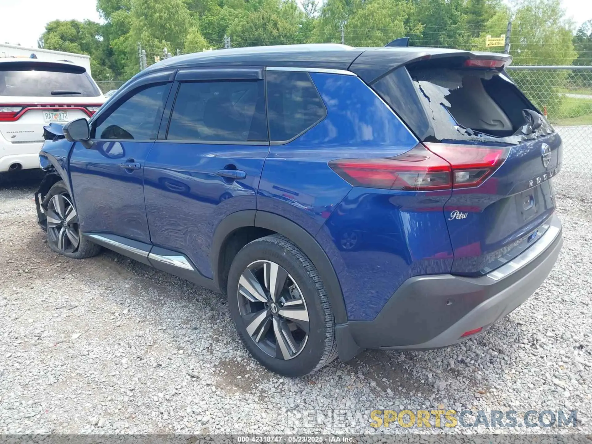 3 Photograph of a damaged car JN8AT3CA7MW028287 NISSAN ROGUE 2021