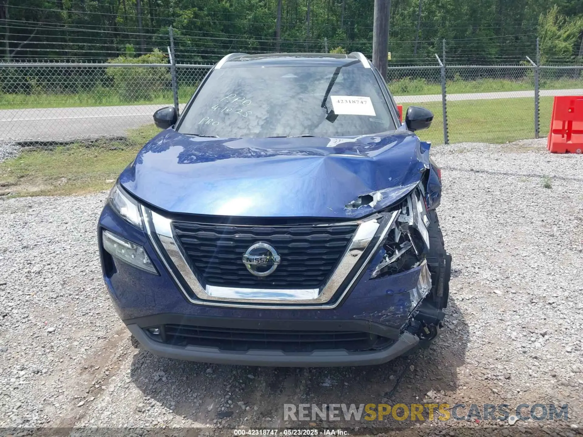 6 Photograph of a damaged car JN8AT3CA7MW028287 NISSAN ROGUE 2021